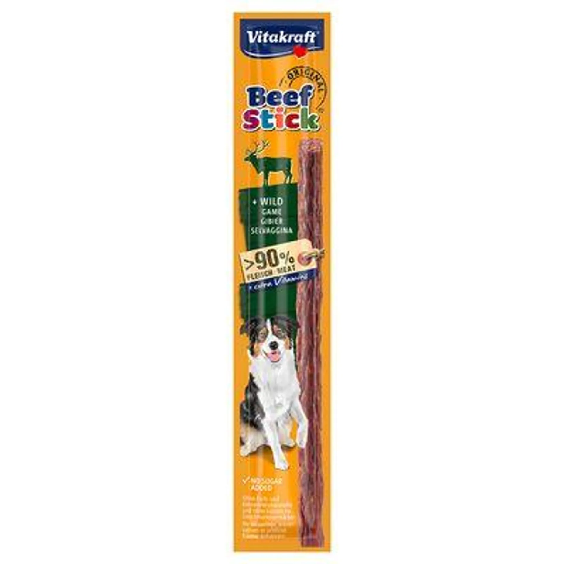 25 x 12g Vitakraft Dog Beef - Sticks - 25% Off! *