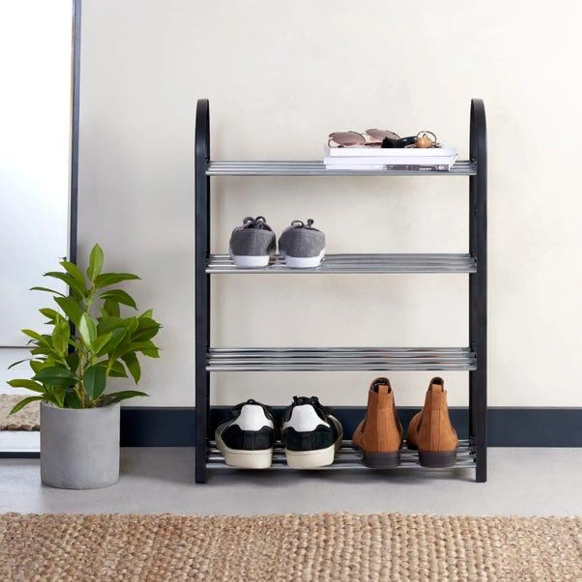 4 Tier Shoe Rack