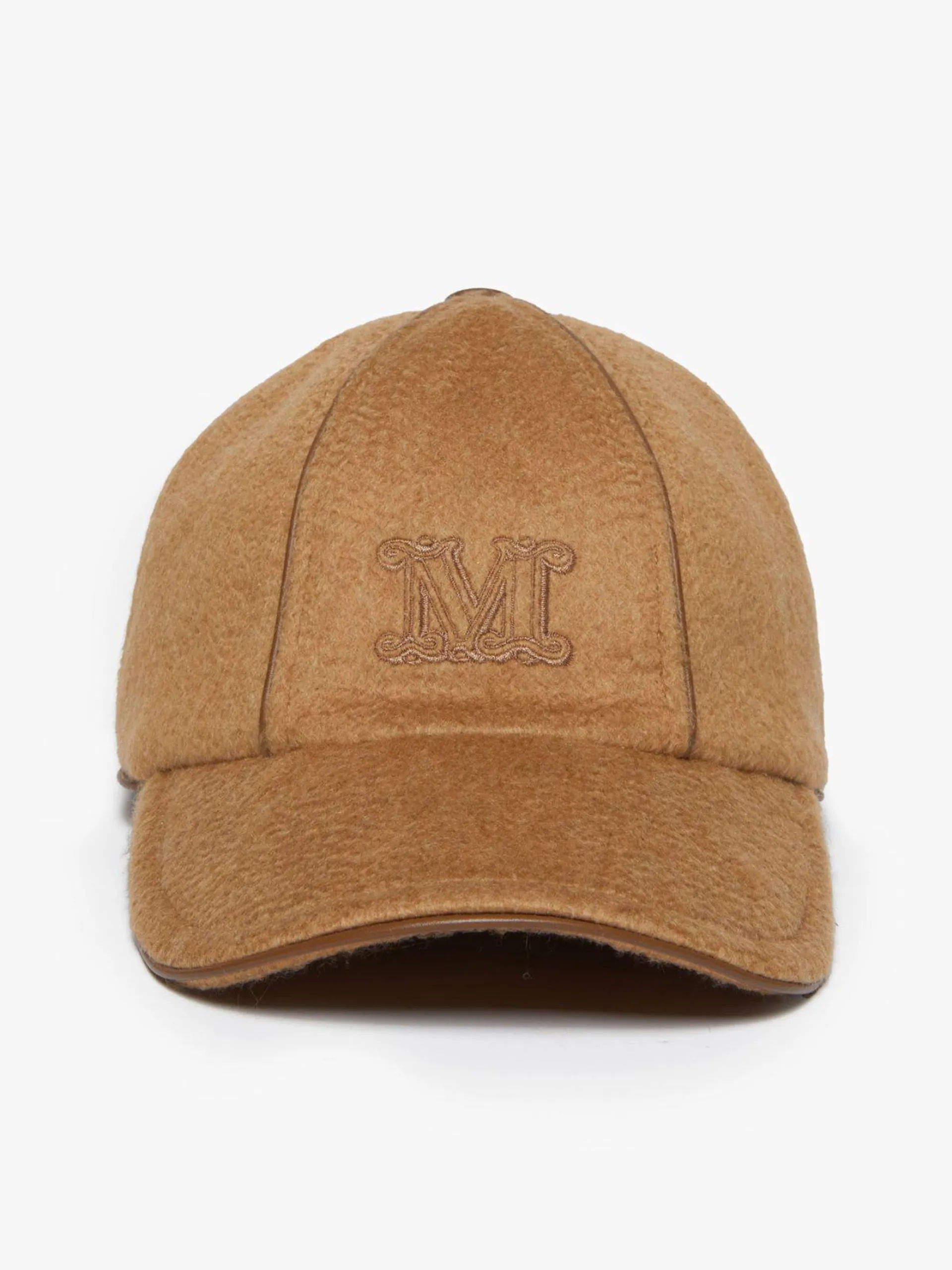 Cashmere baseball cap