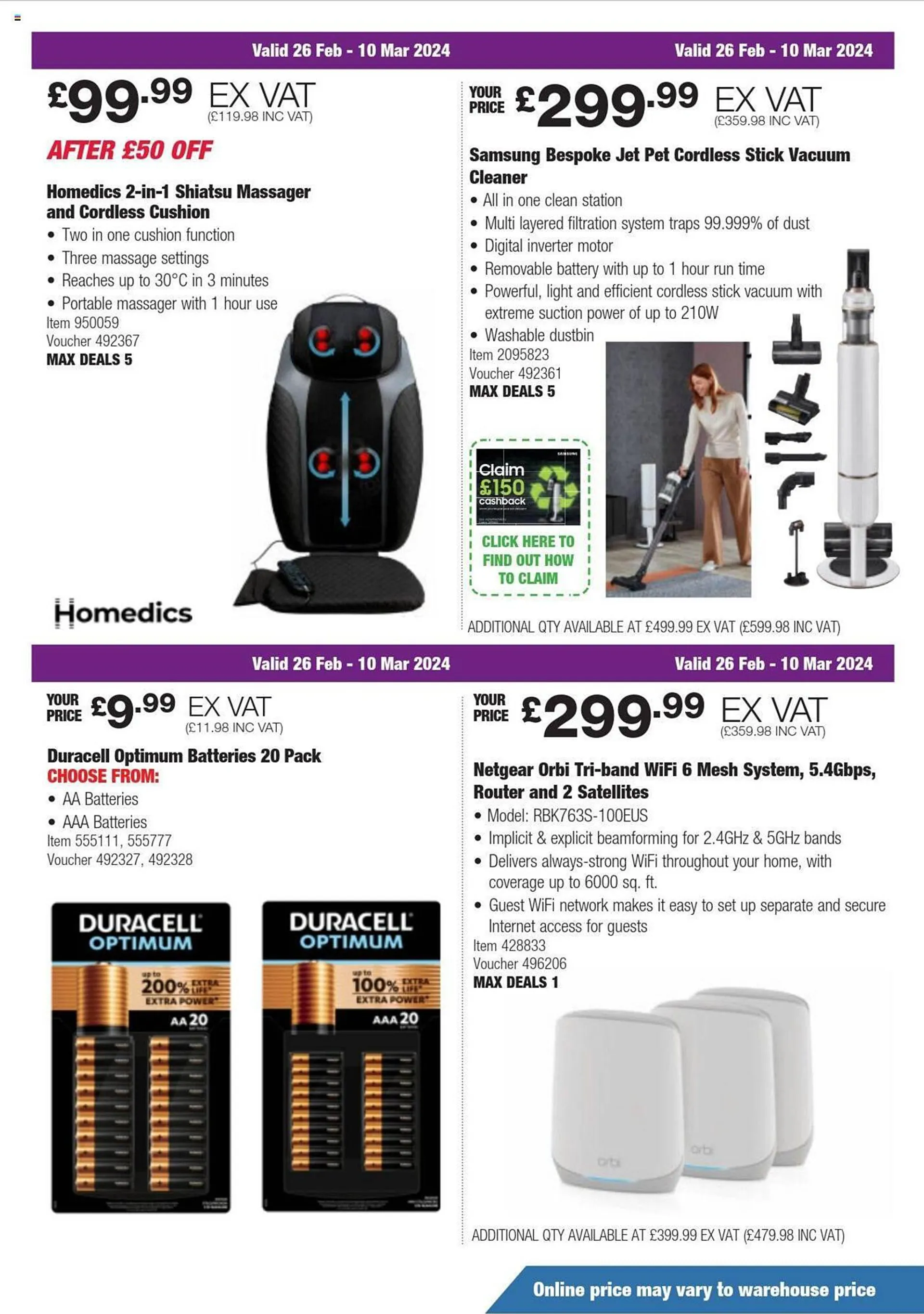 Costco leaflet from 26 February to 10 March 2024 - Catalogue Page 7