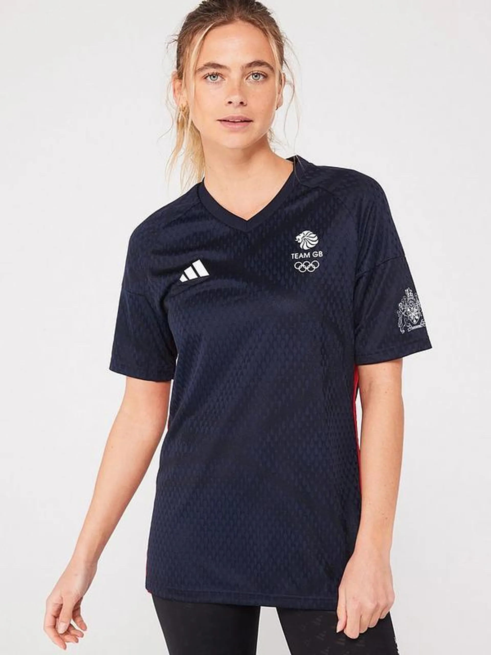 Women's Team GB Football Jersey - Navy