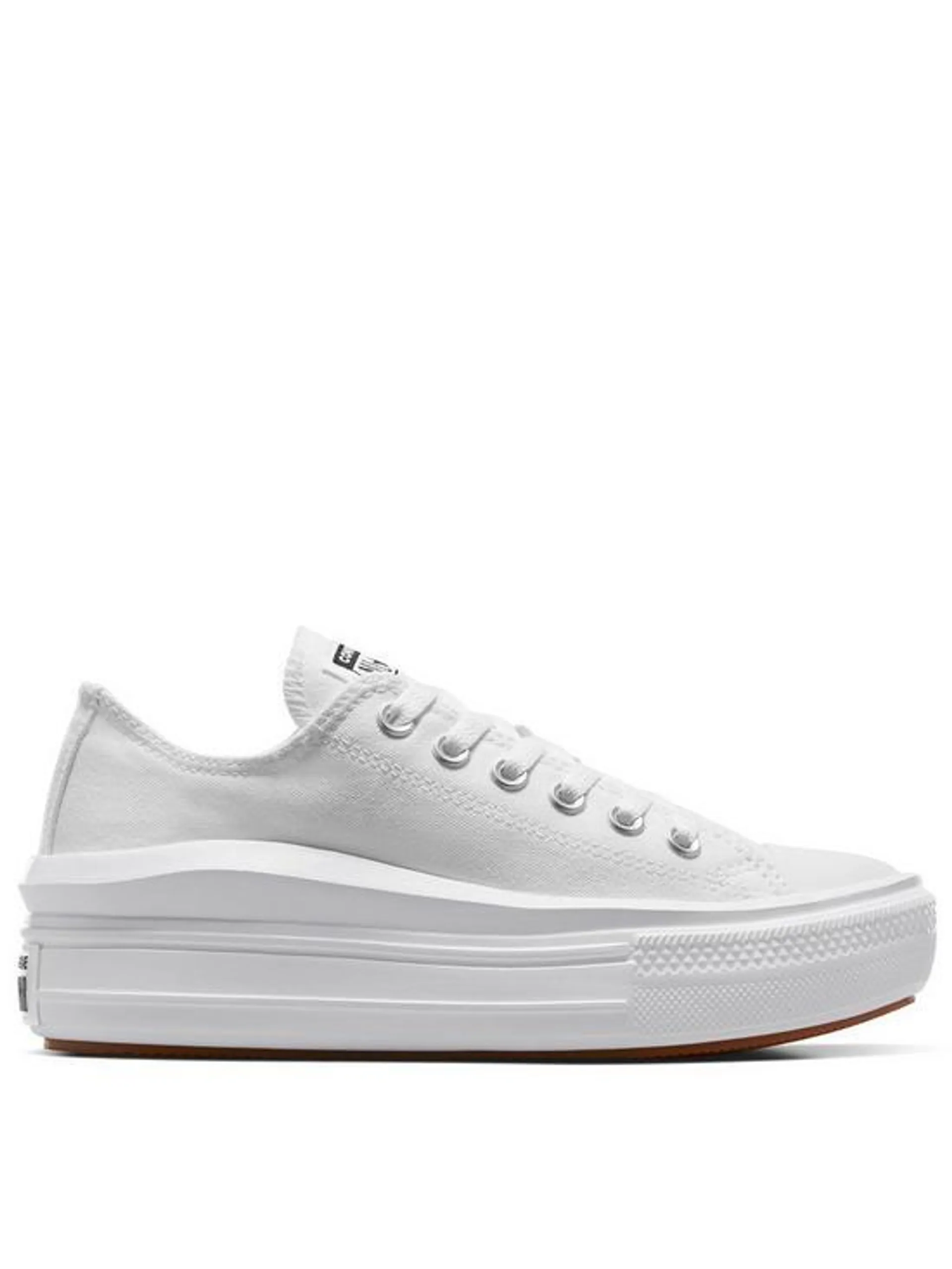 Womens Move Ox Trainers - White