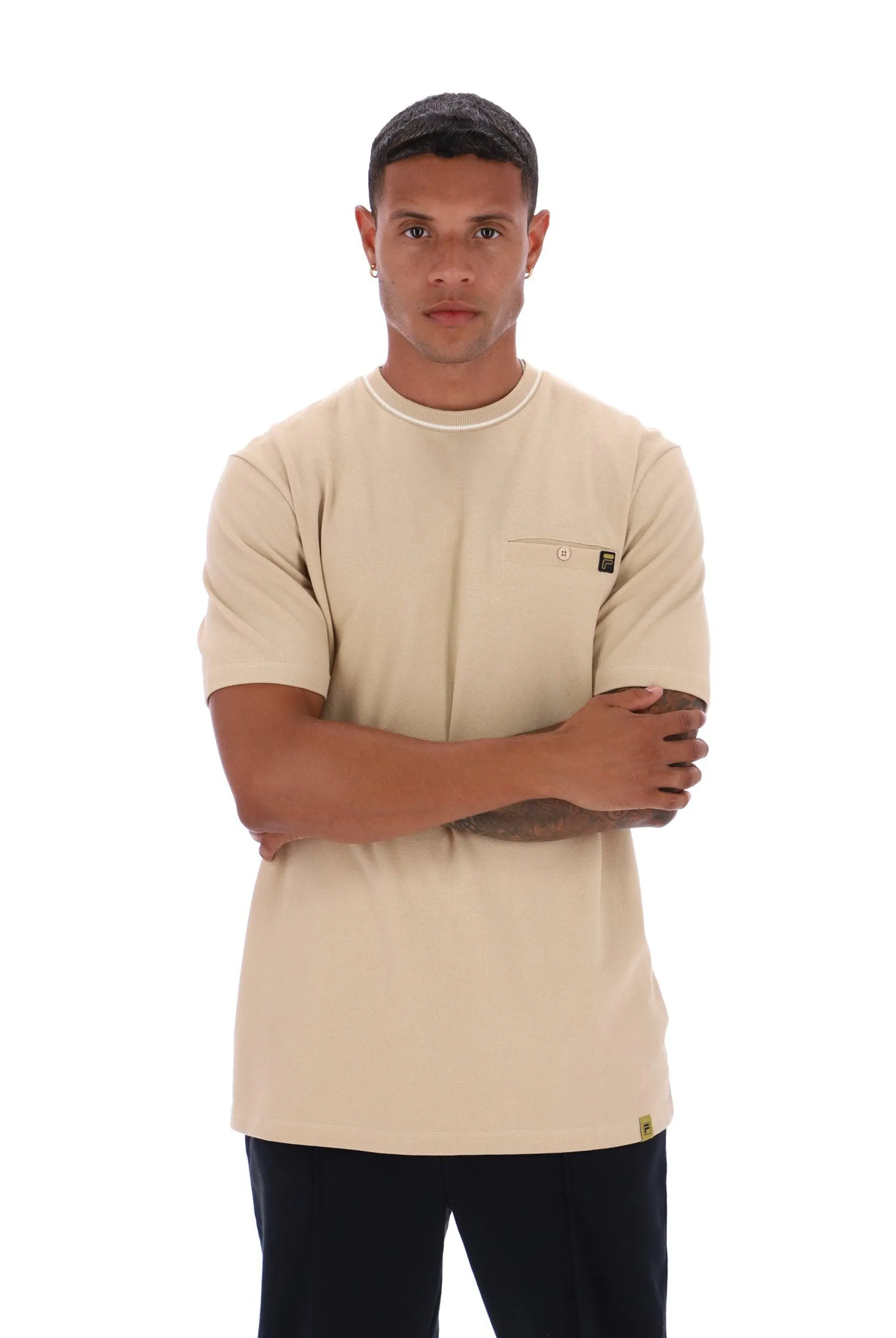 Tomba Tee With Pocket And Tipping