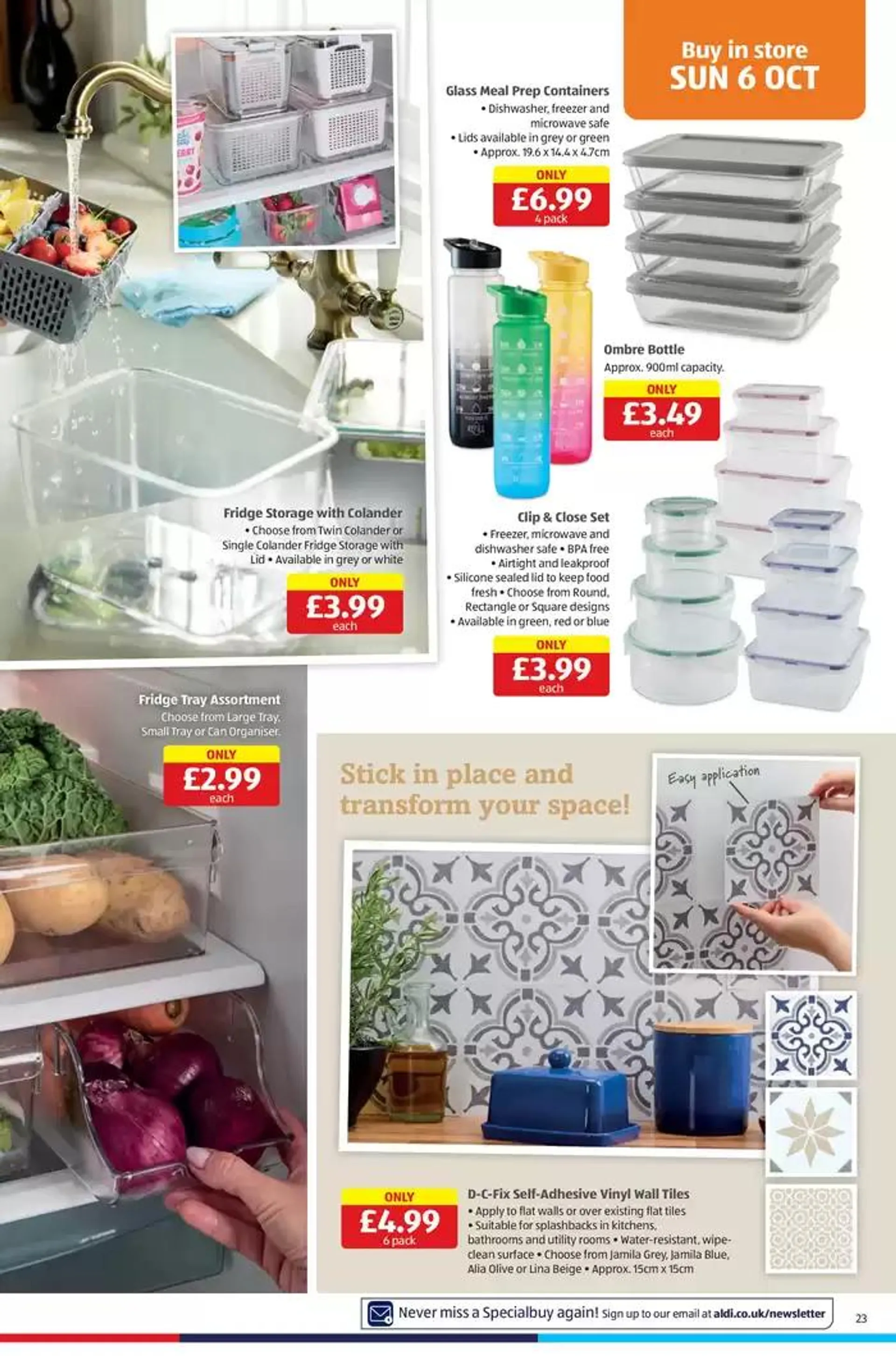 Aldi SpecialBuys Scotland from 27 September to 11 October 2024 - Catalogue Page 23