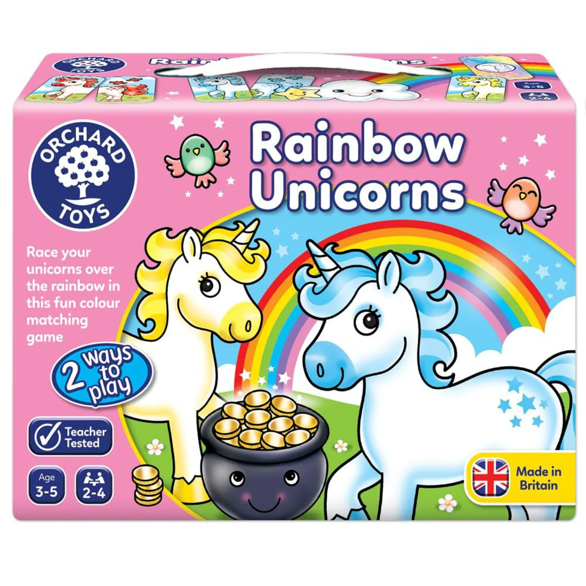 Rainbow Unicorns Colour Game