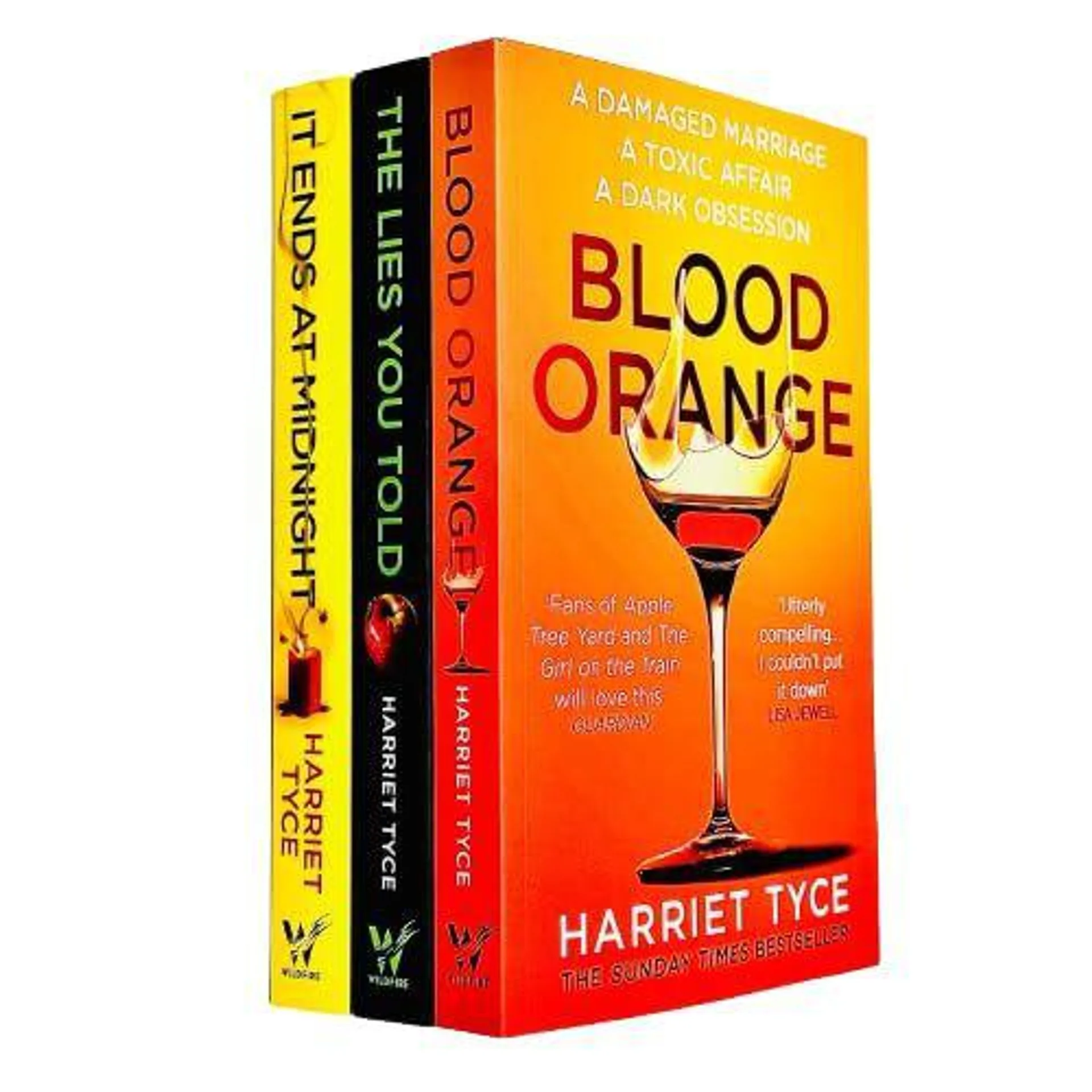 Harriet Tyce Collection 3 Books Set (Blood Orange, The Lies You Told &amp; It Ends At Midnight)