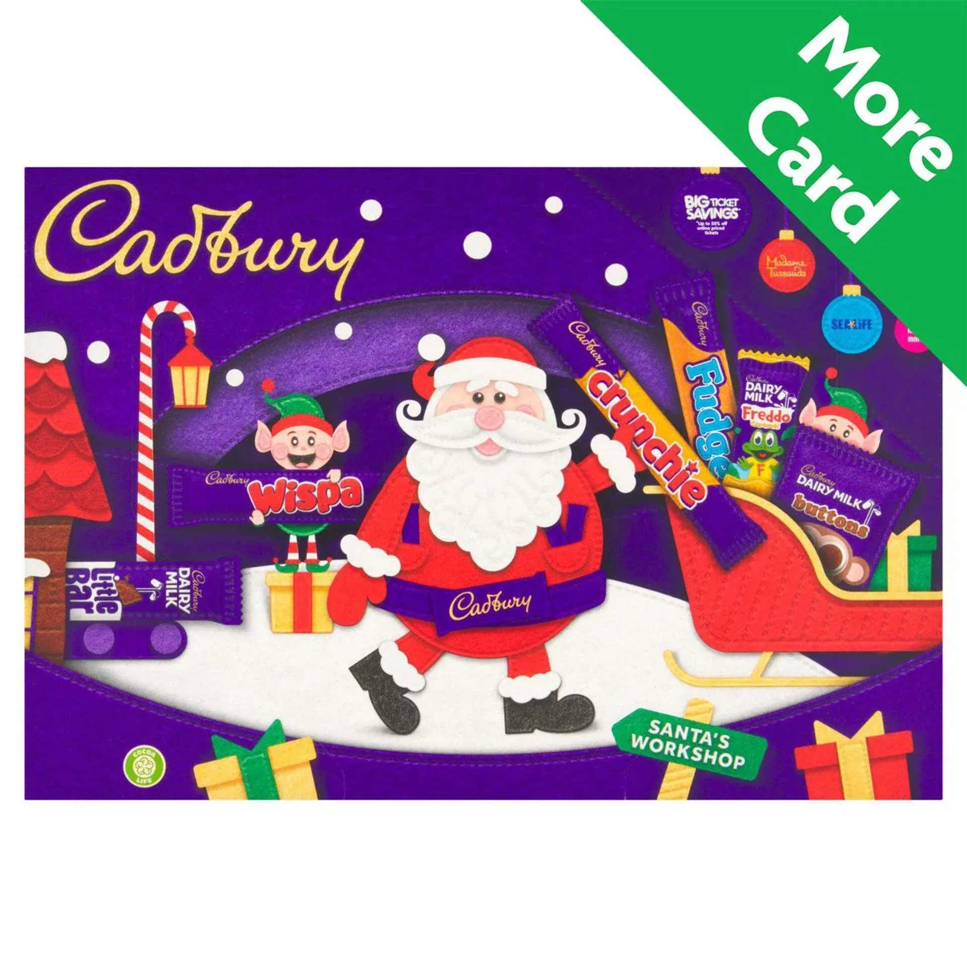 Cadbury Chocolate Xmas Santa Selection Box Medium