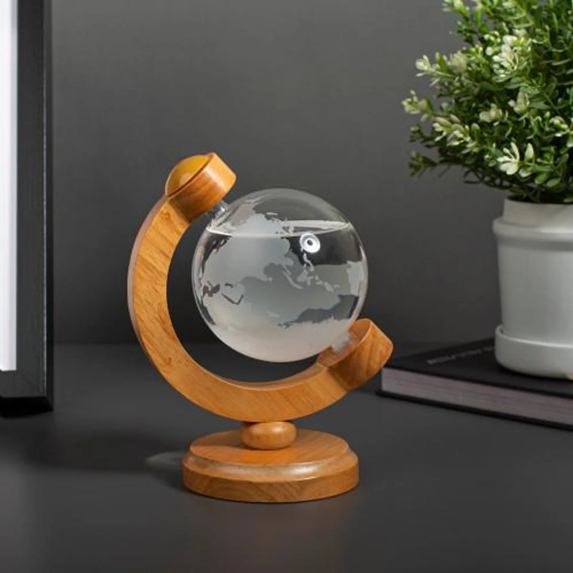 Storm Globe with Stand