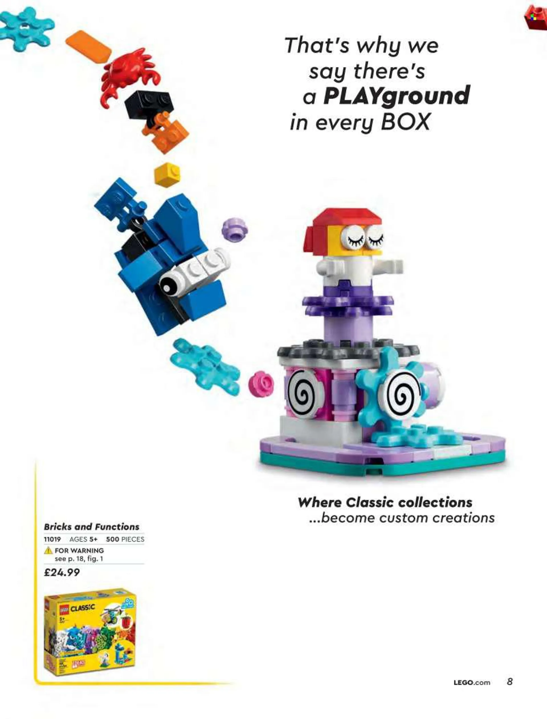 LEGO Shop offer  - Sales products - LEGO, LEGO Classic. Page 8.