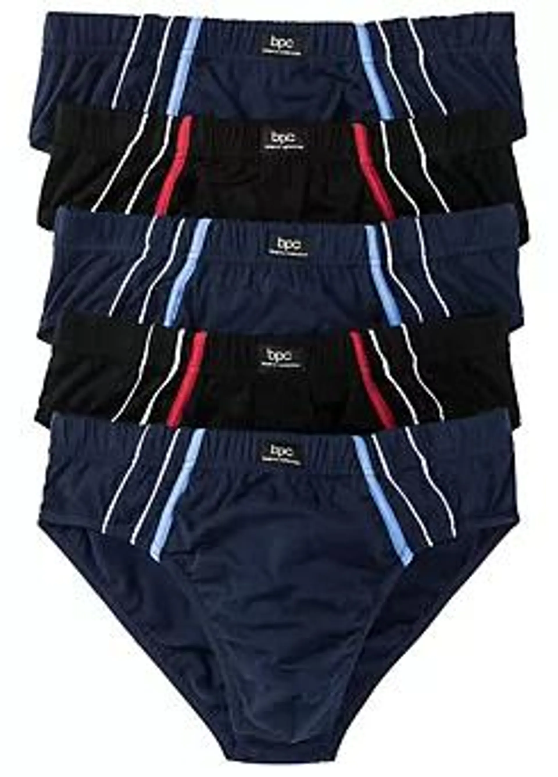 Pack of 5 Piped Briefs