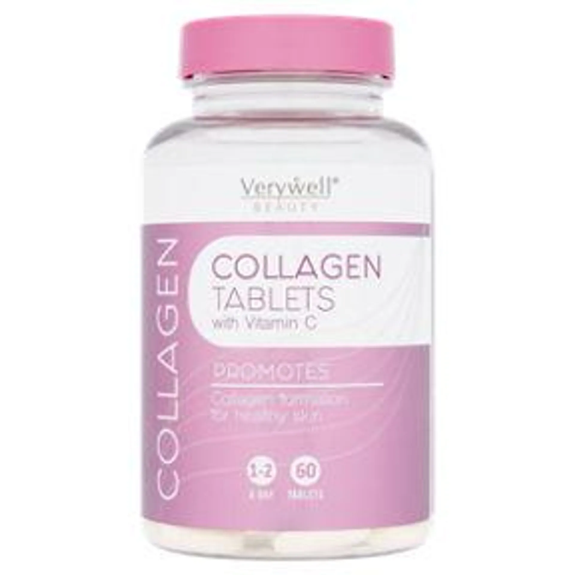 Verywell Beauty Collagen Tablets with Vitamin C