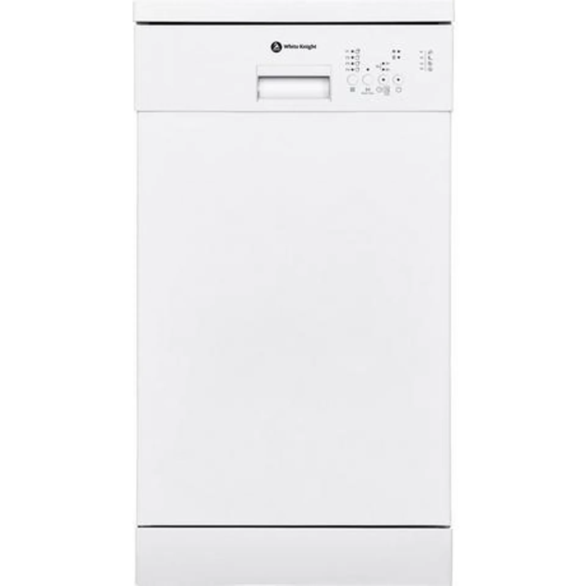 White Knight FS45DW52W 45cm Slimline Dishwasher - White - 10 Place Settings