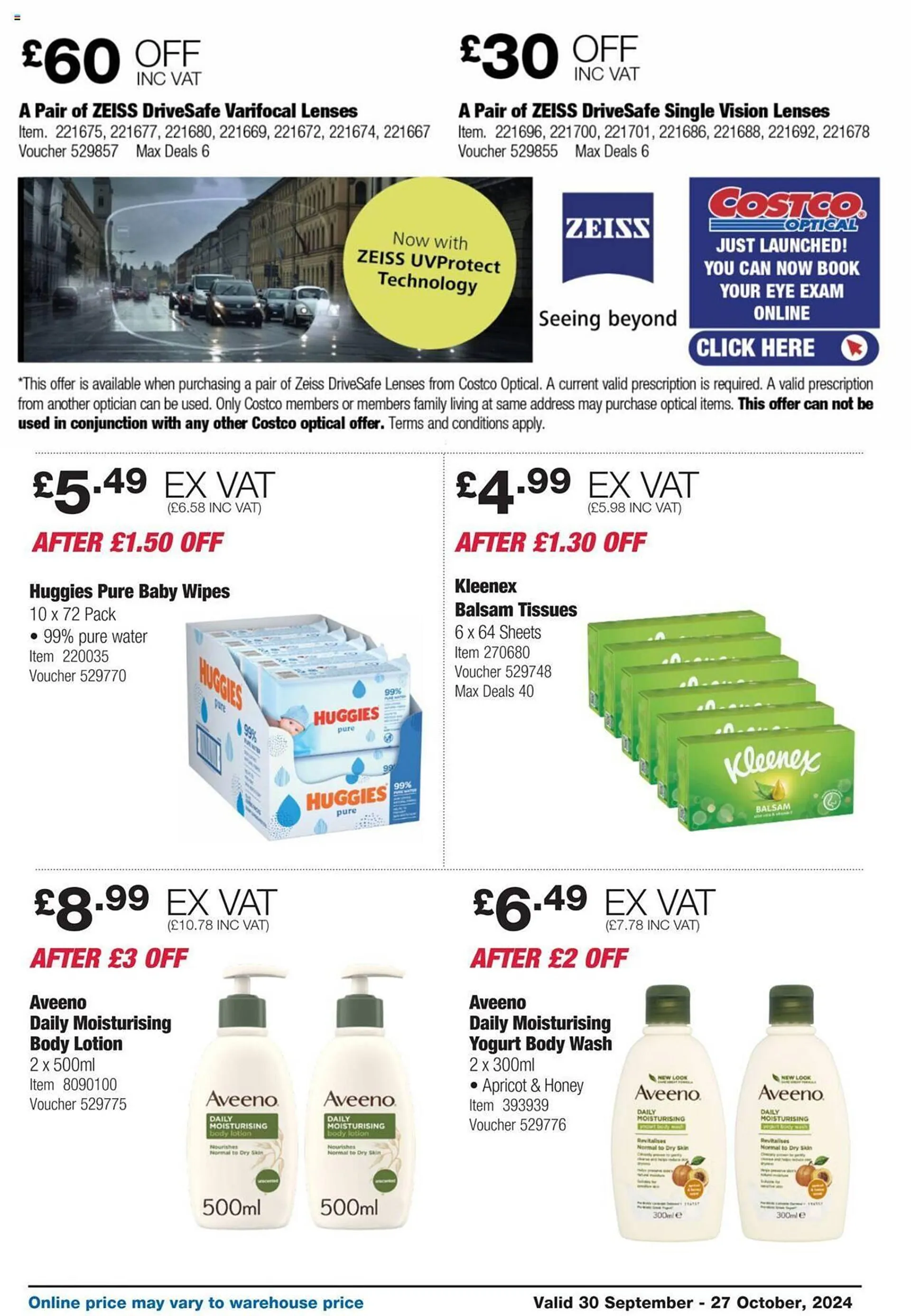 Costco leaflet from 30 September to 27 October 2024 - Catalogue Page 13