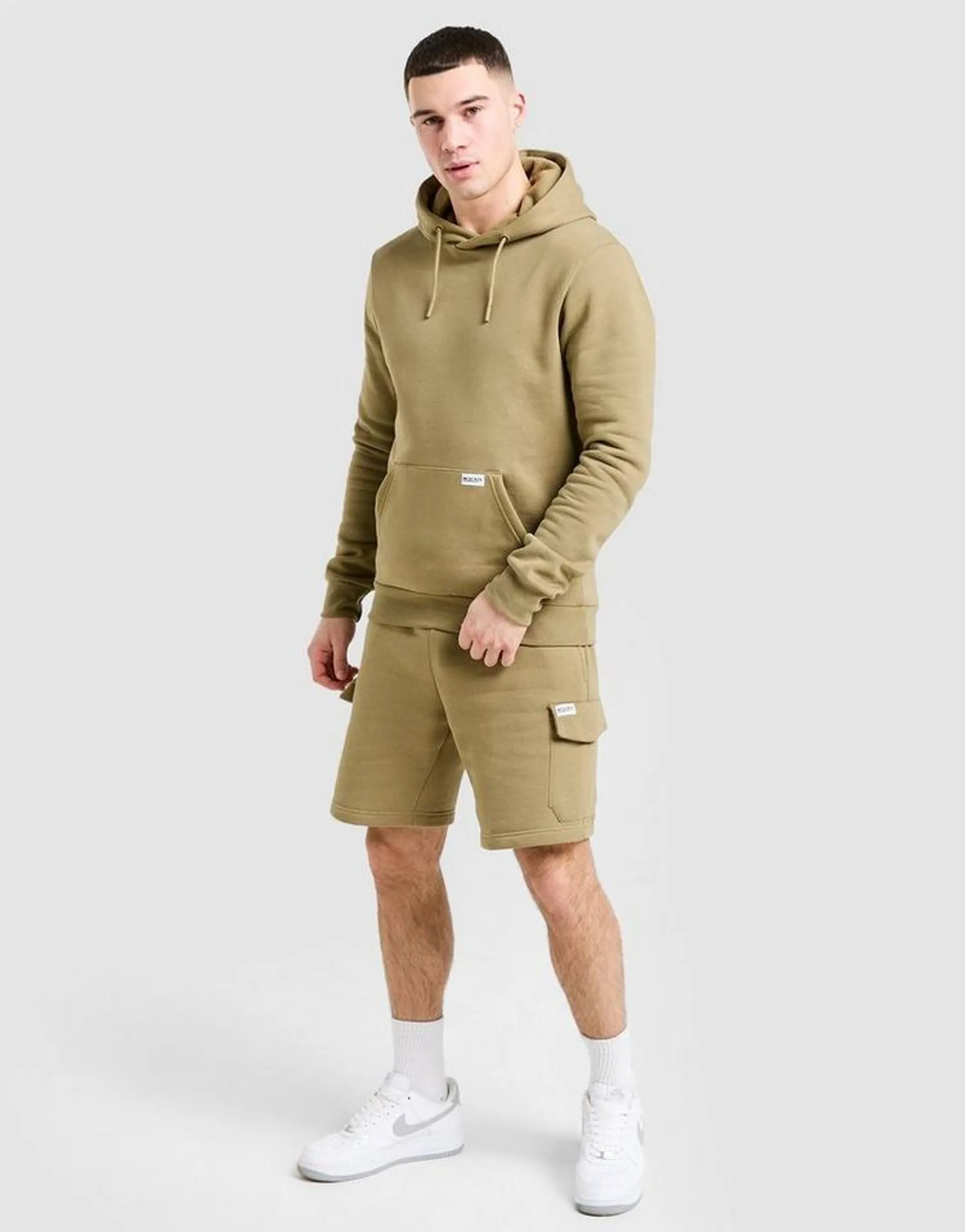 McKenzie Overhead Hoodie Cargo Shorts Set