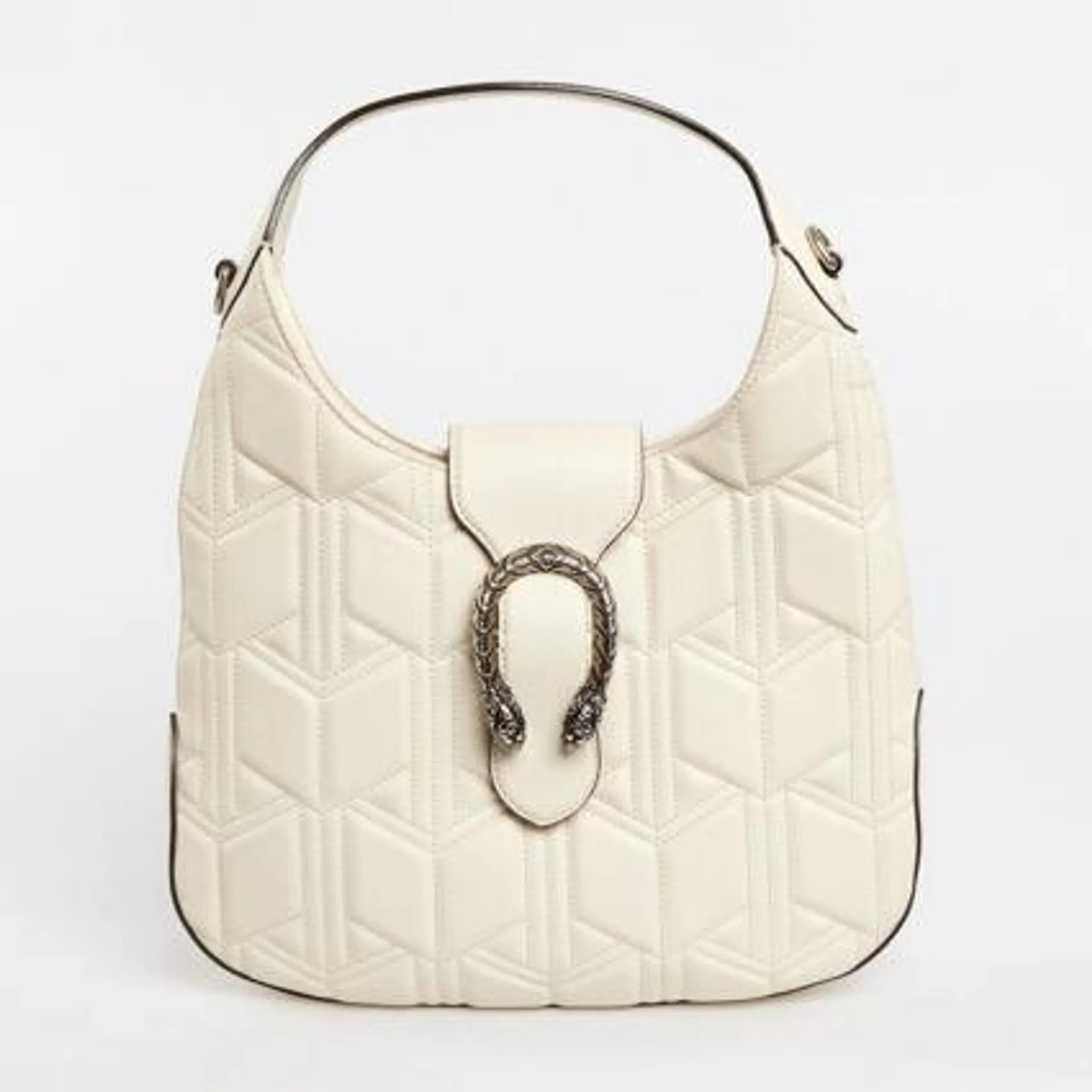 Ivory Pre-Loved Small Dionysus Hobo Bag