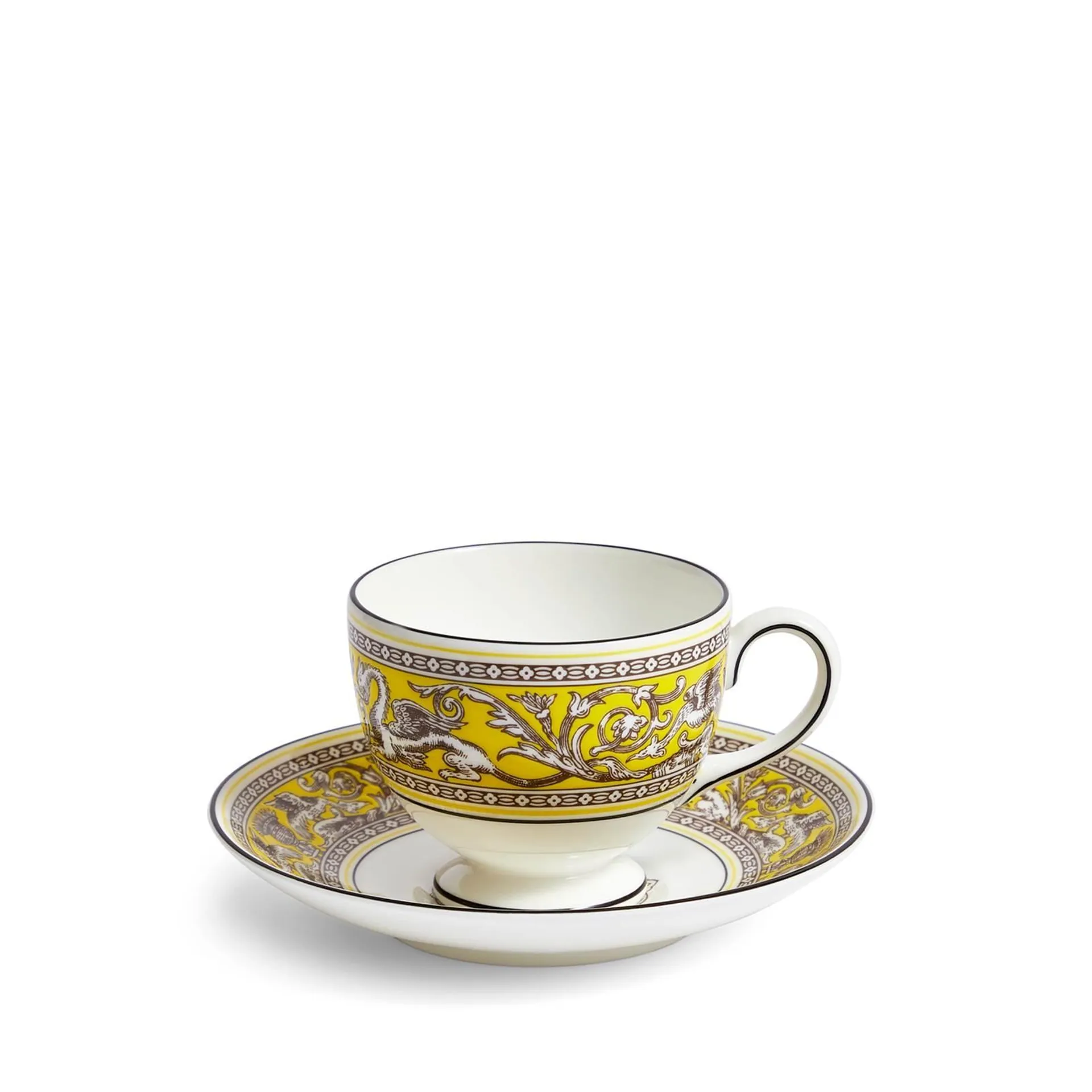 Florentine Citron Teacup Saucer