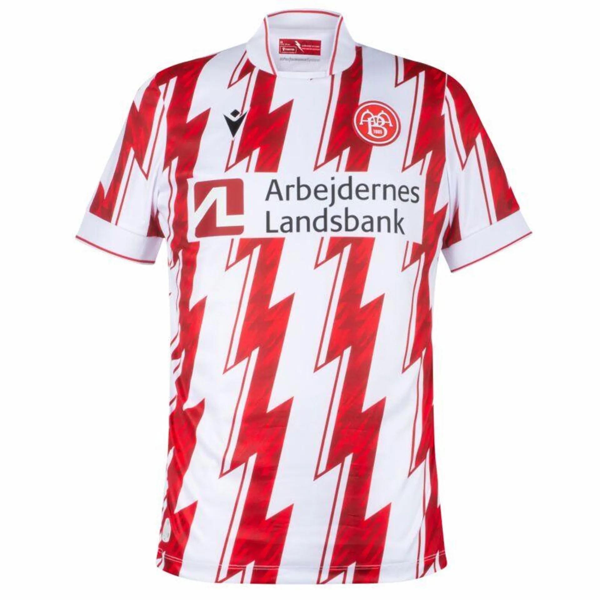 Macron Aalborg BK Home Authentic Matchday Shirt 2023 2024