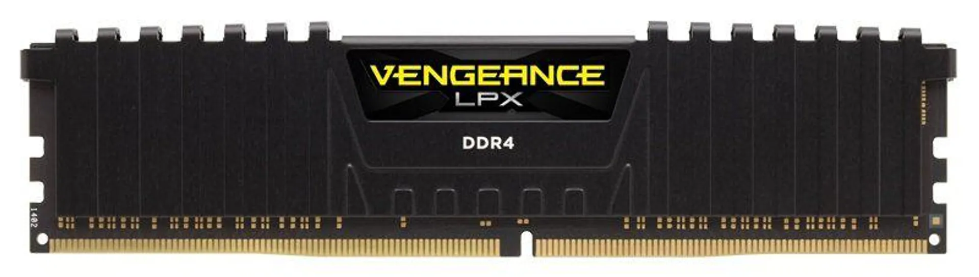 Corsair Vengeance LPX 8GB (1x8GB) DDR4 DRAM 2666MHz C16 Memory Kit - Black 1.2V