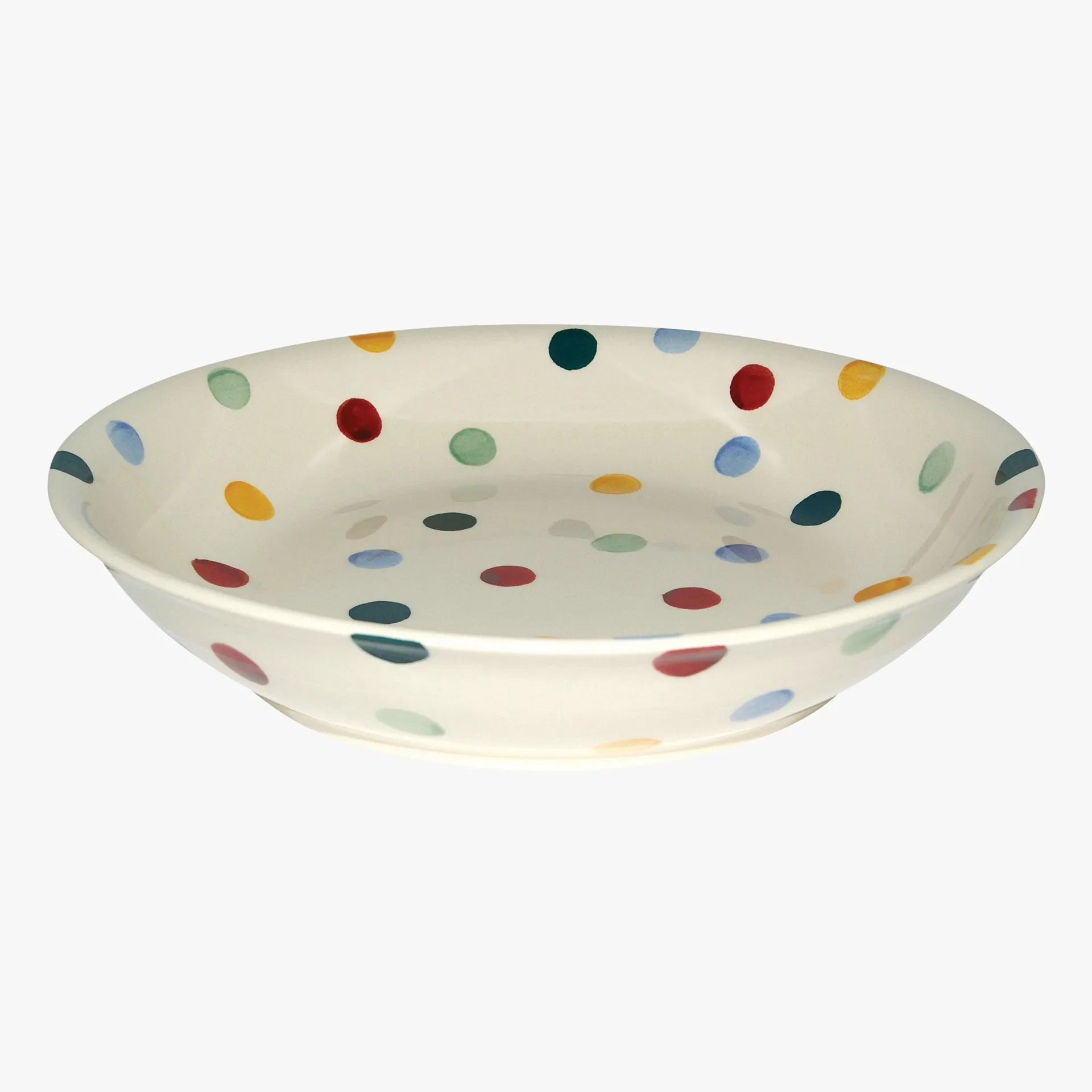 Seconds Polka Dot Medium Pasta Bowl