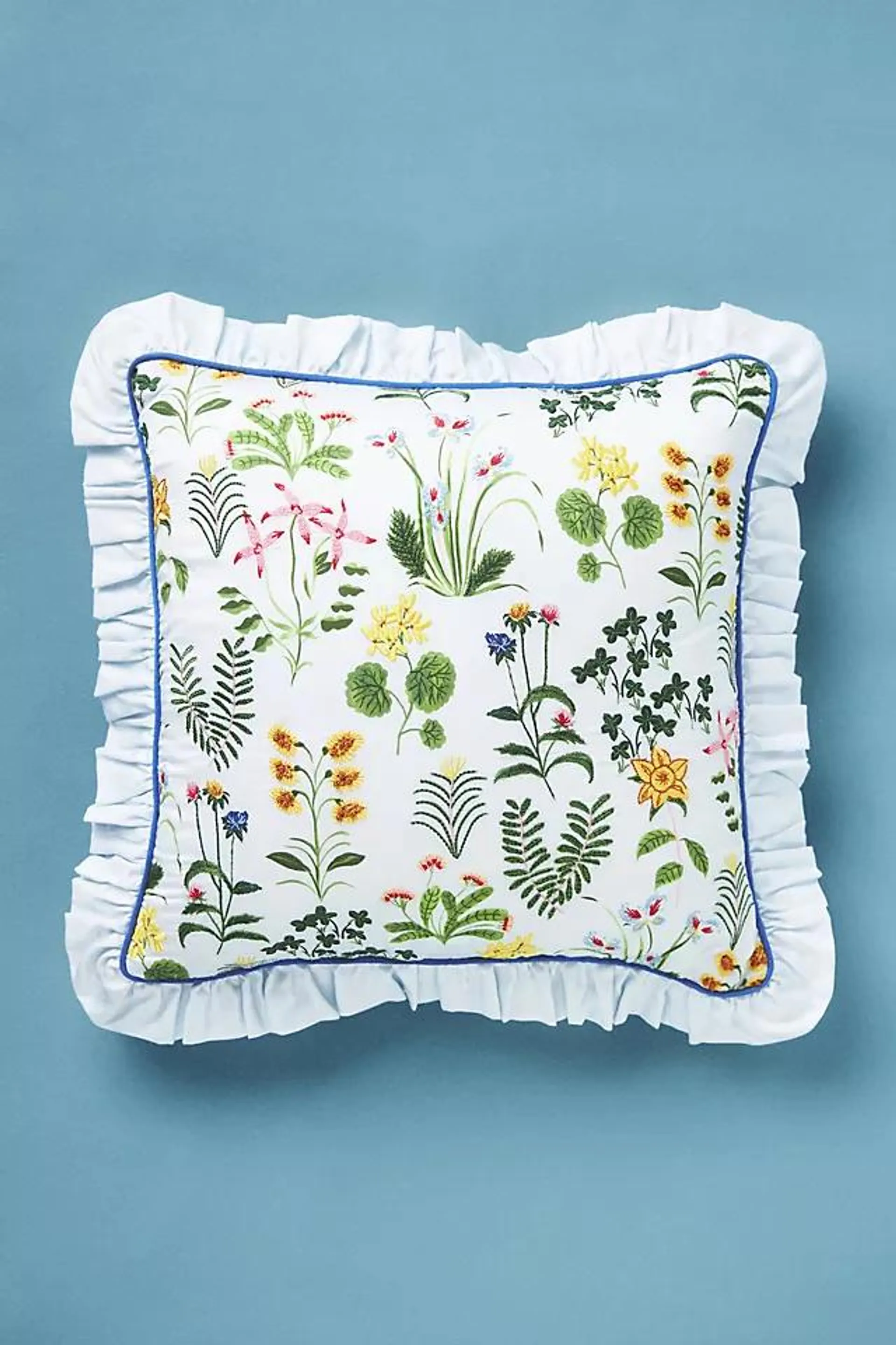 Pernille Rosenkilde for Anthropologie Embroidered Cushion