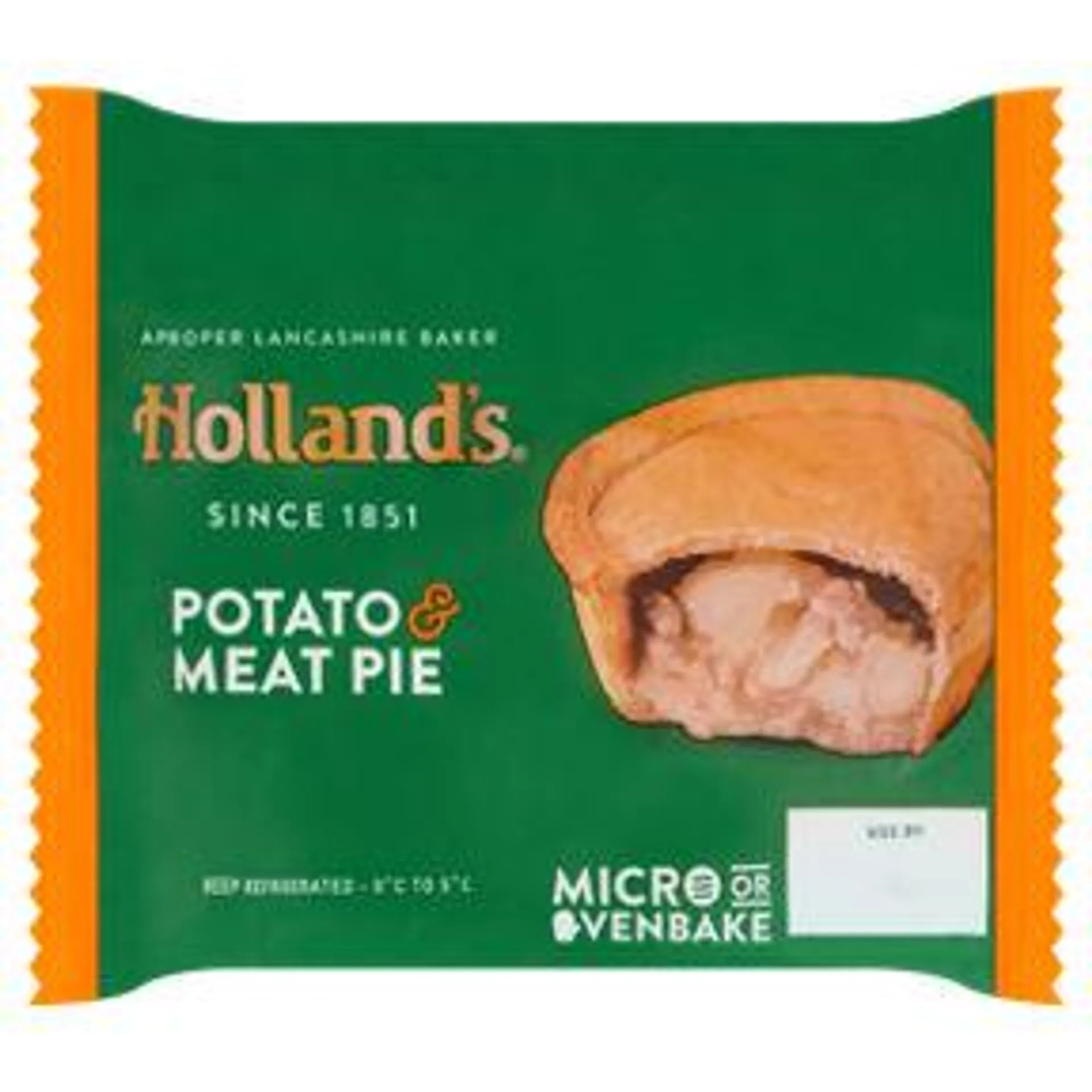 Holland's Potato & Meat Pie