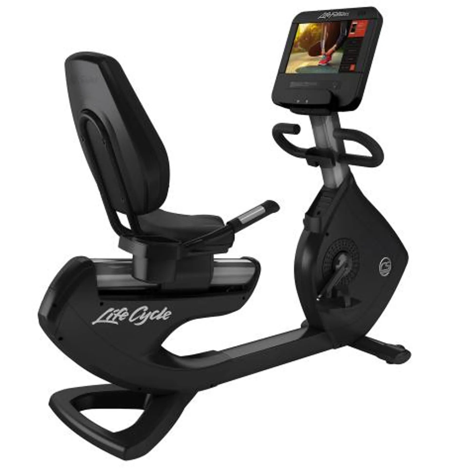 Life Fitness Platinum Club Series Recumbent Bike SE3HD Console (Titanium Storm) - Northampton Ex-Display Product