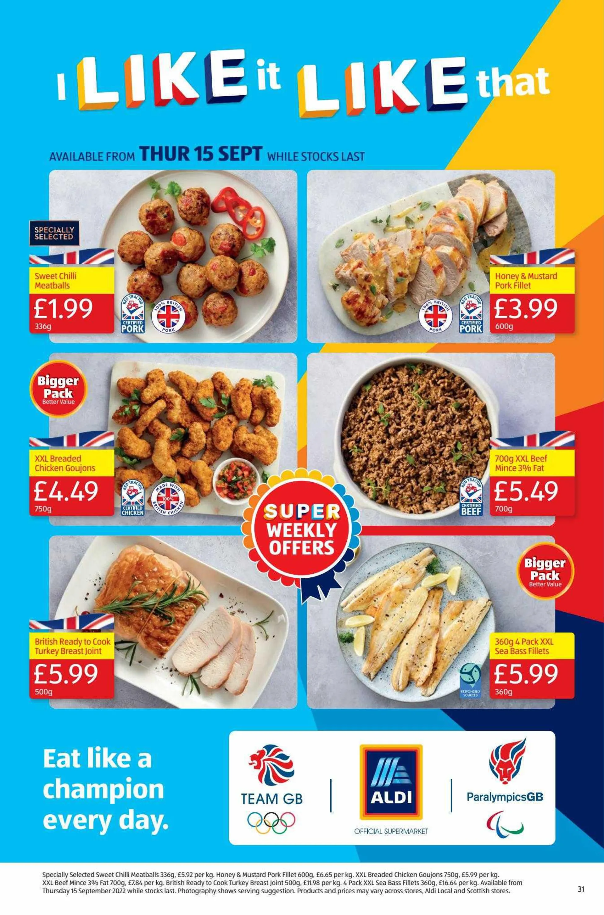 Aldi Weekly Offers - 31