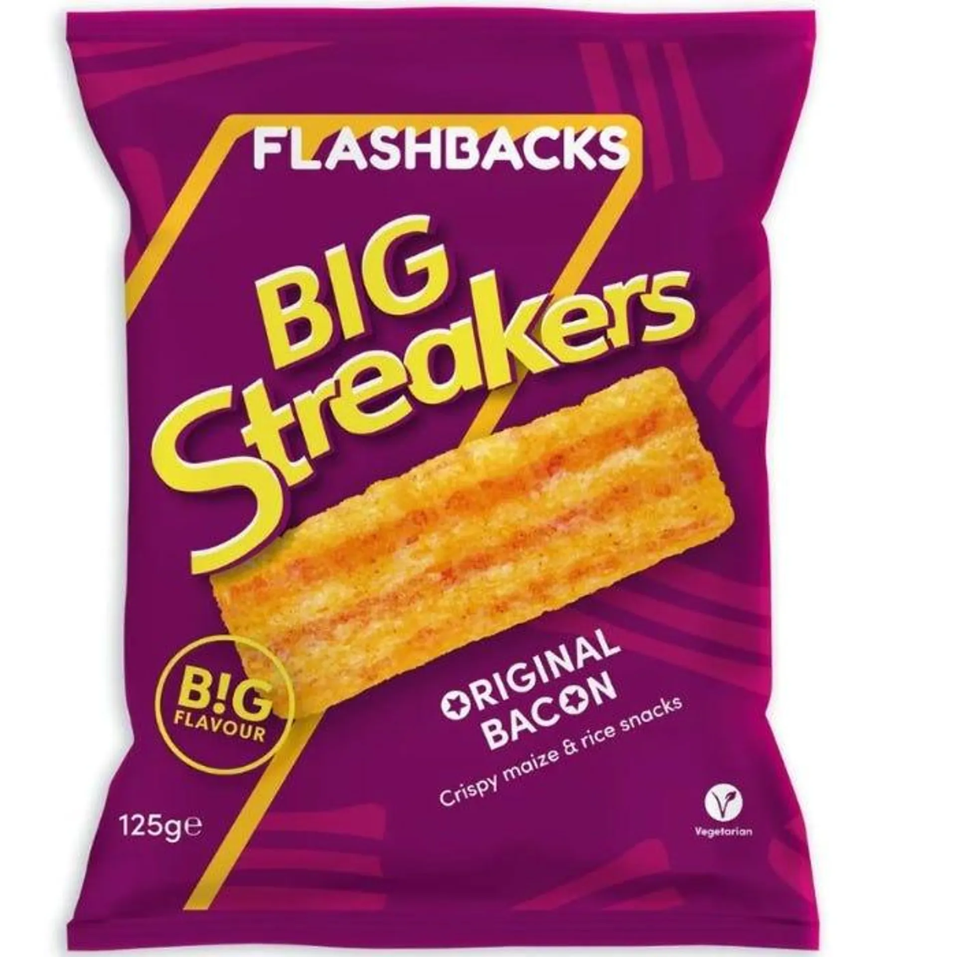 Big Streakers Original Bacon, 125g