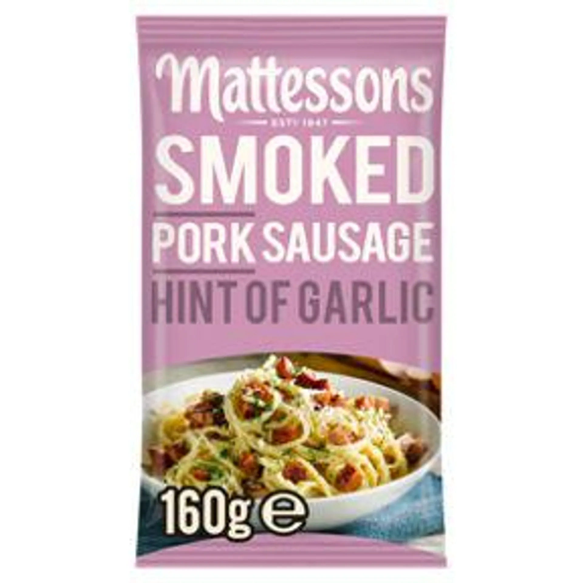 Mattessons Smoked Pork Sausage Hint of Garlic