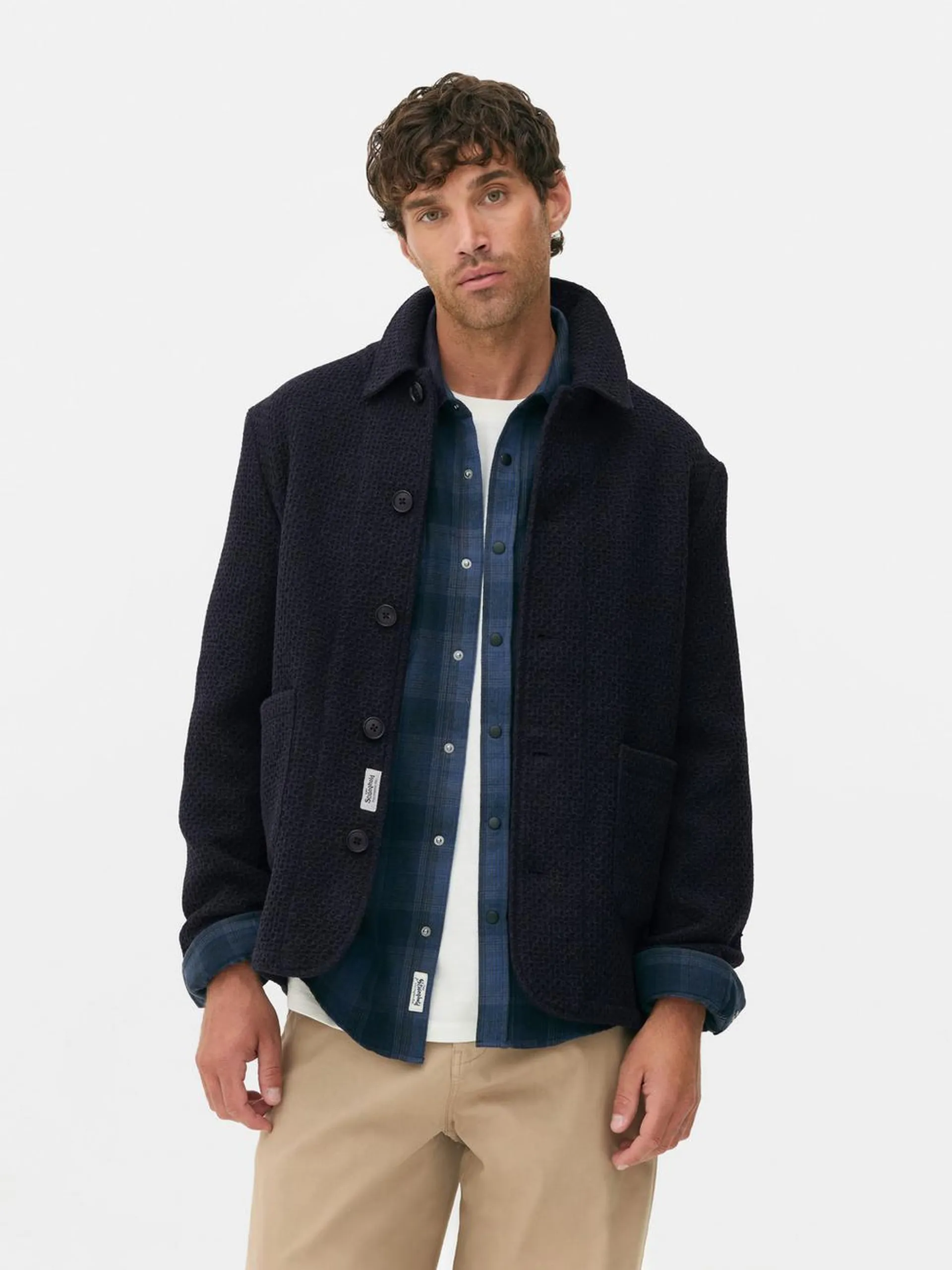 The Stronghold Textured Chore Jacket