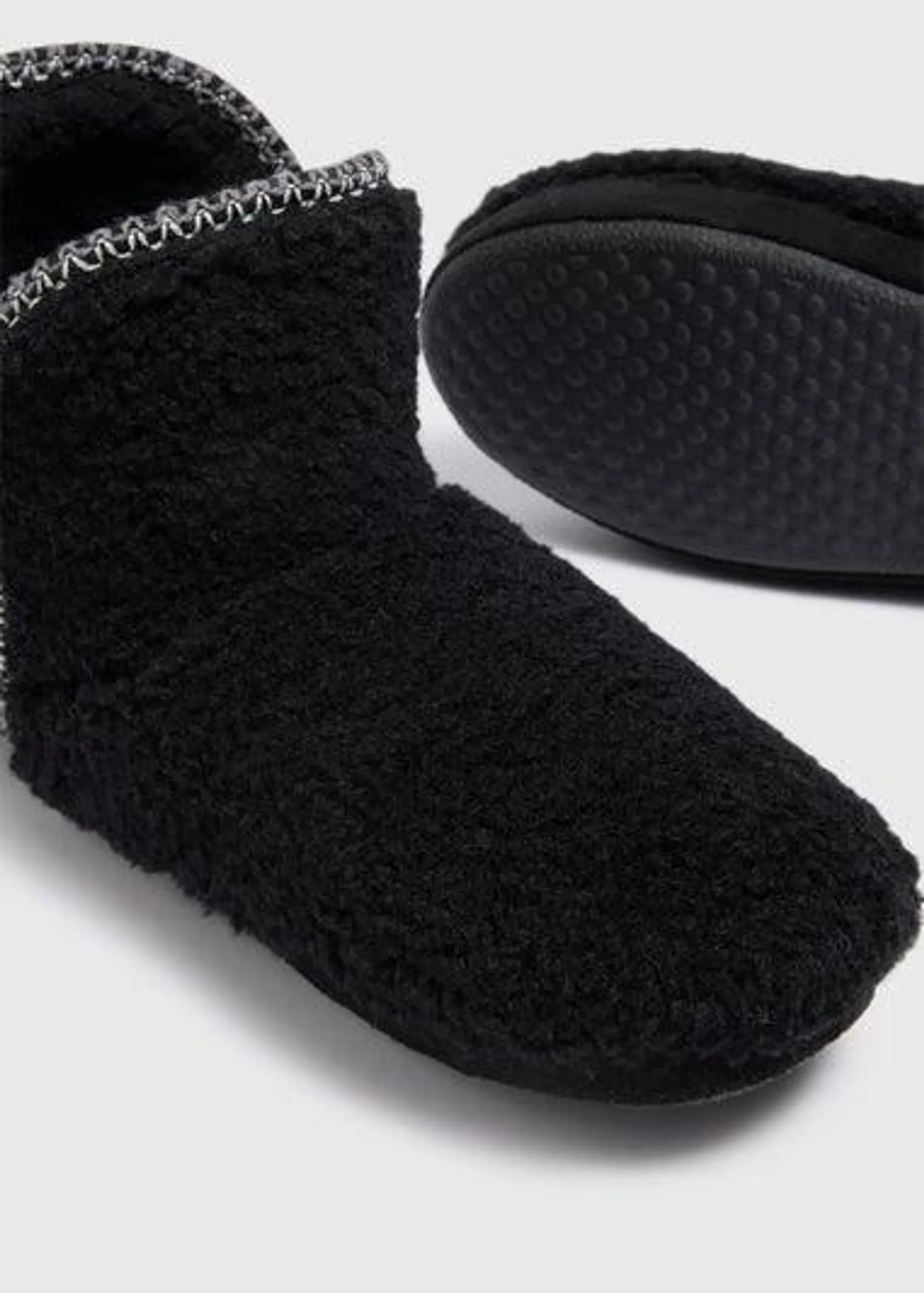 Black Borg Slipper Boot