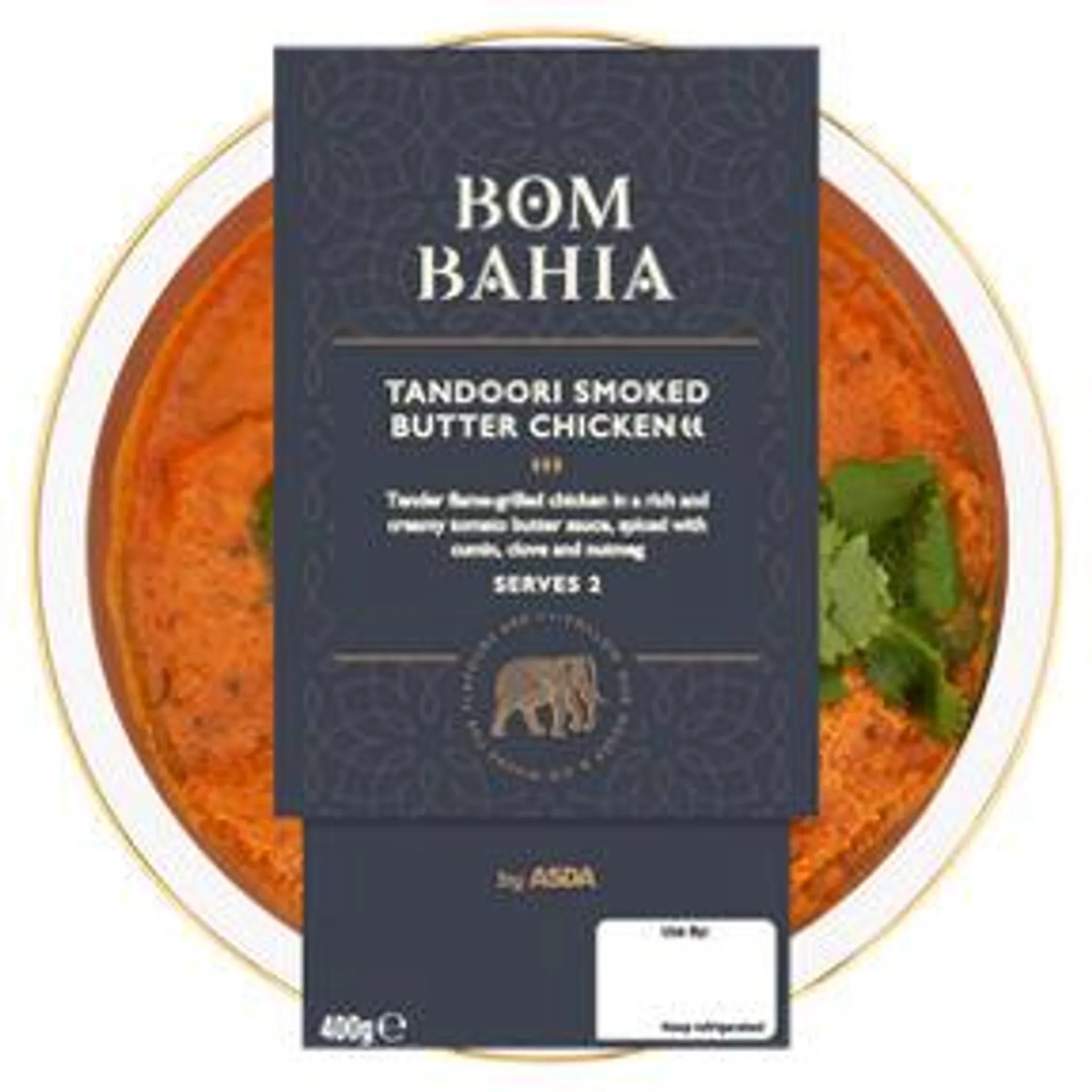 Bom Bahia by ASDA Tandoori Smoked Butter Chicken 400g