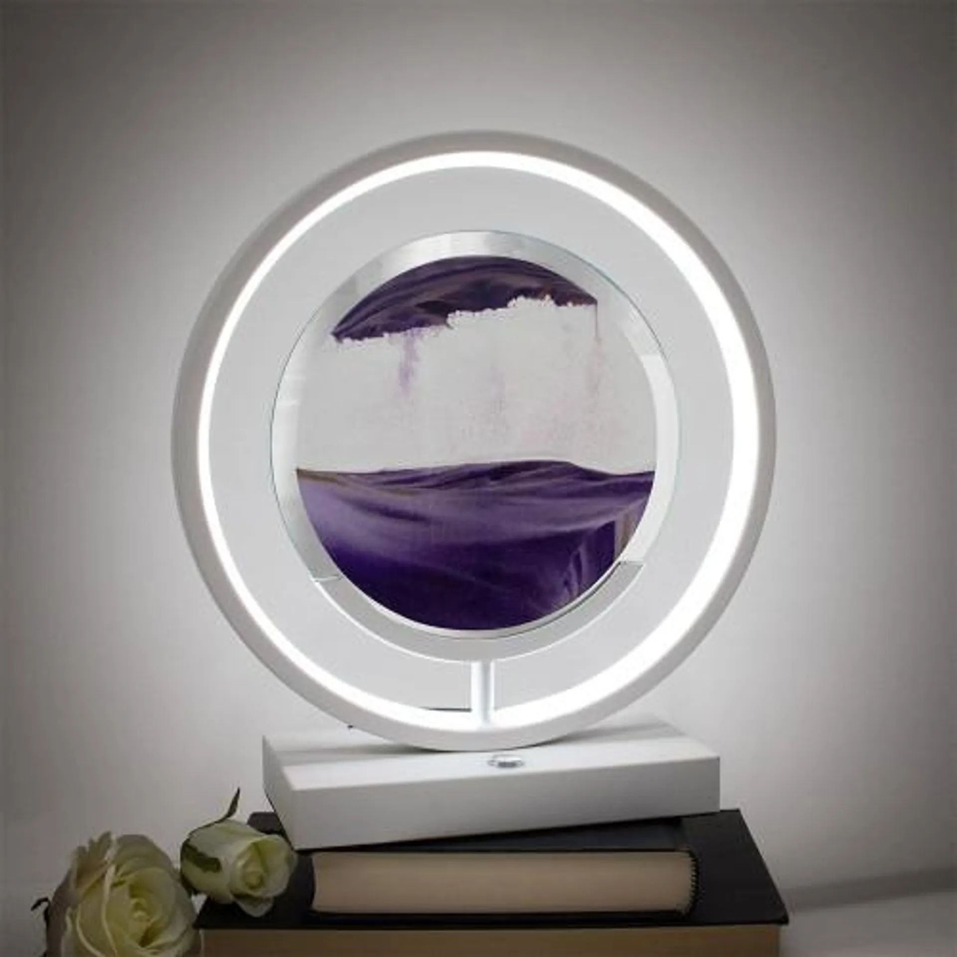 Quicksand Lamp - Purple