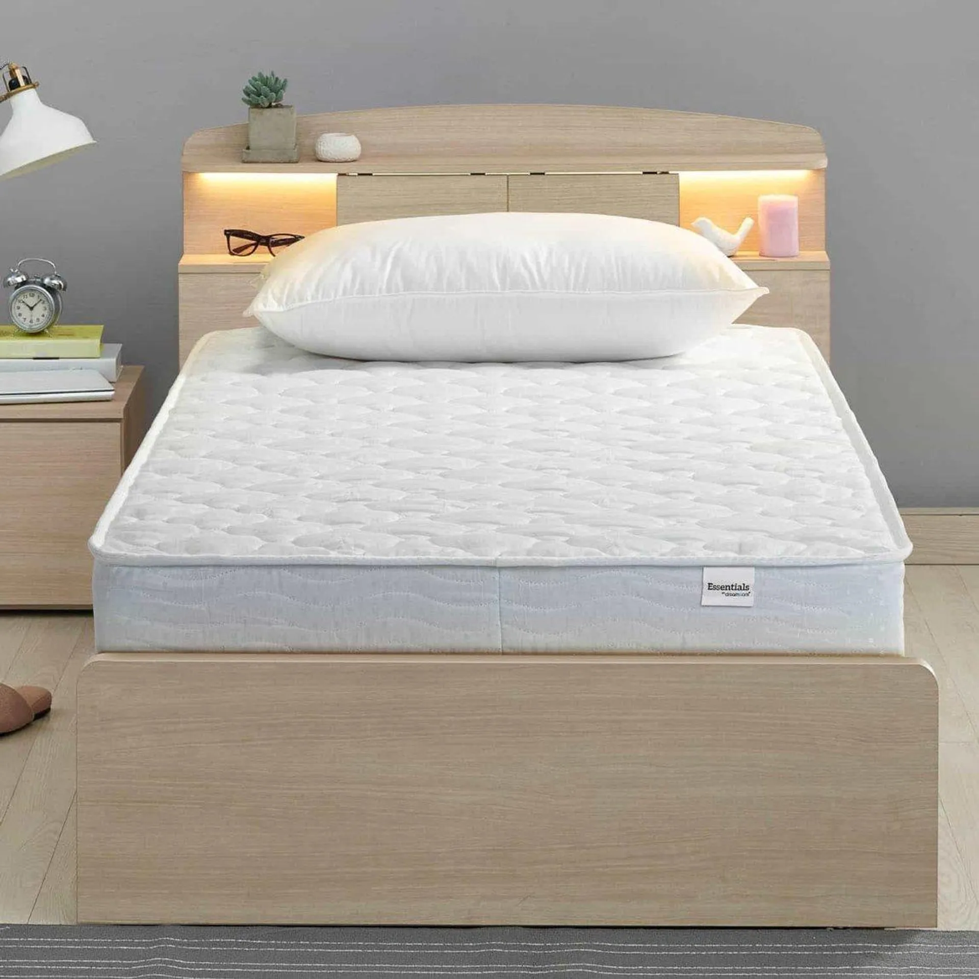 Dreamcom Bonnel Spring Essential Mattress - Single