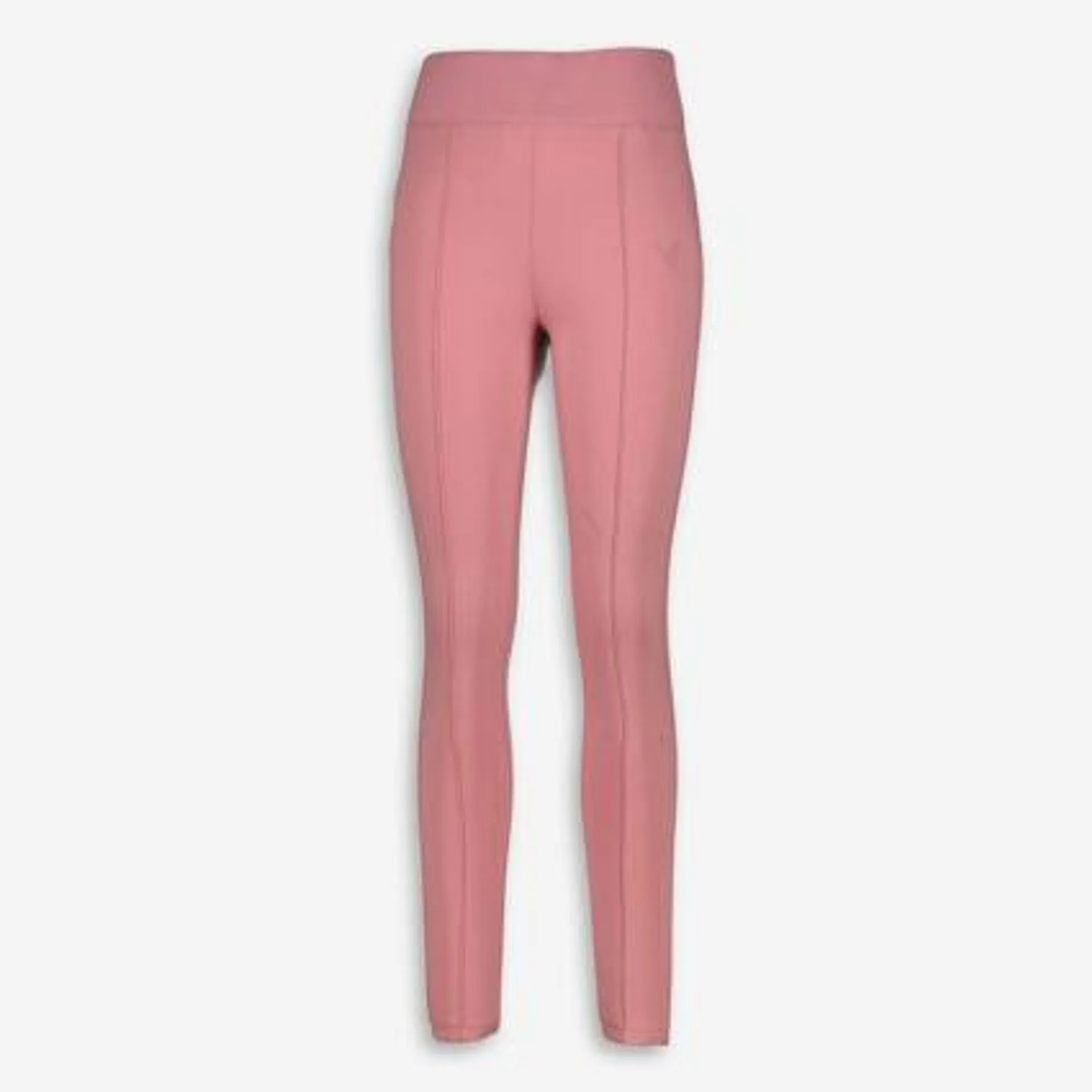 Pink Scuba Leggings