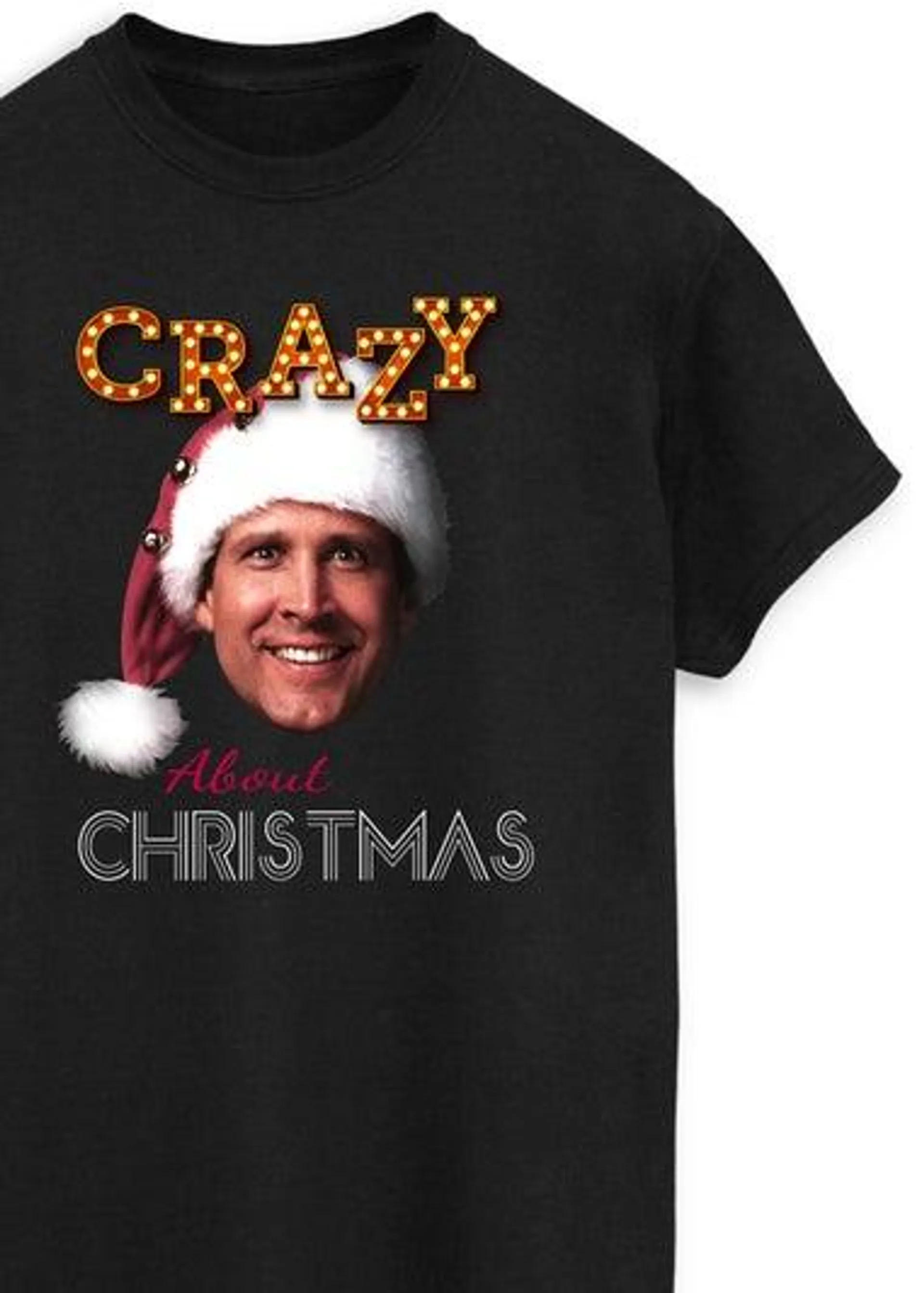 National Lampoon's Christmas Vacation Crazy Women Black Boyfriend Fit T-Shirt