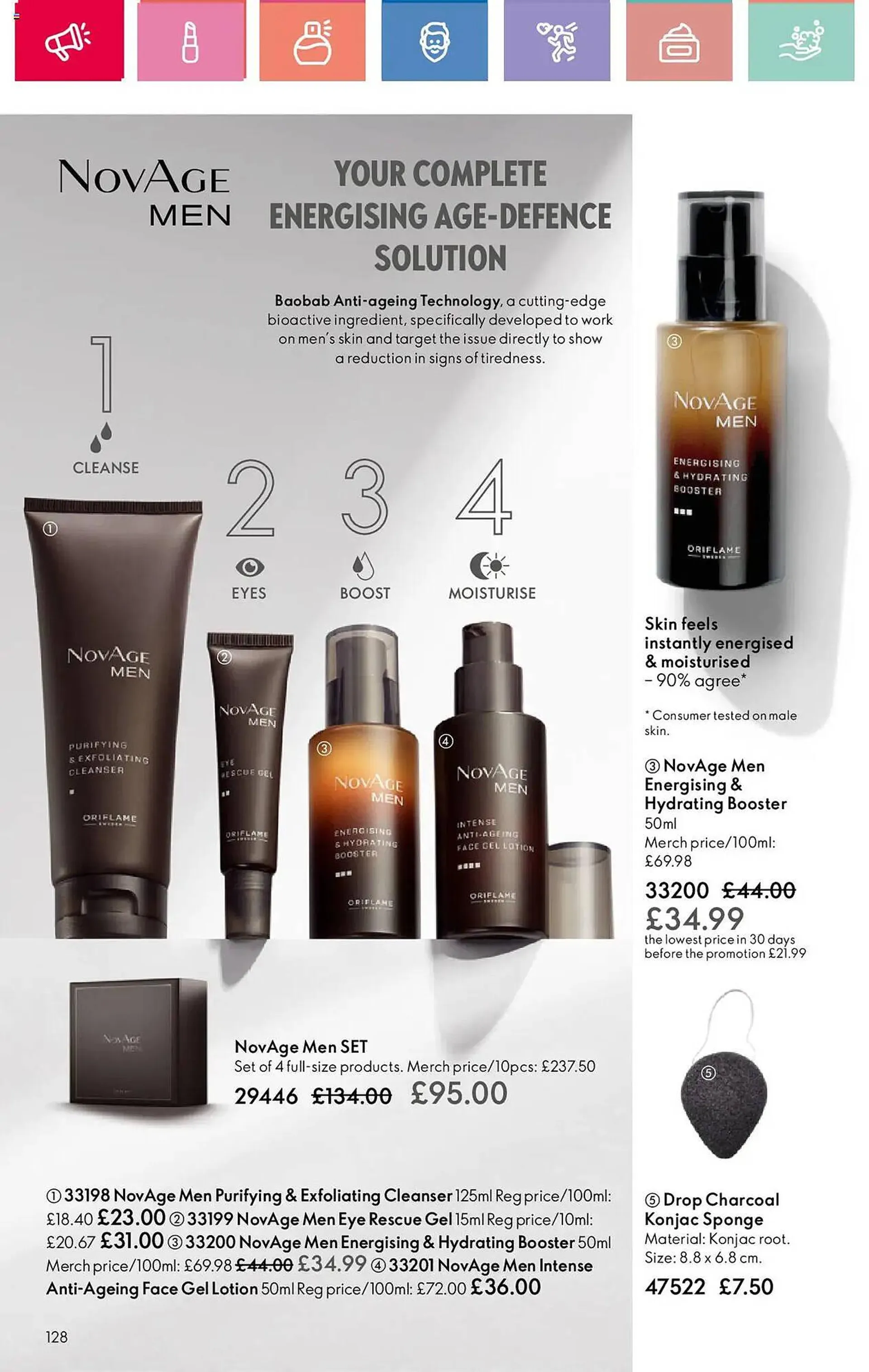 Oriflame leaflet from 3 January to 22 January 2025 - Catalogue Page 128