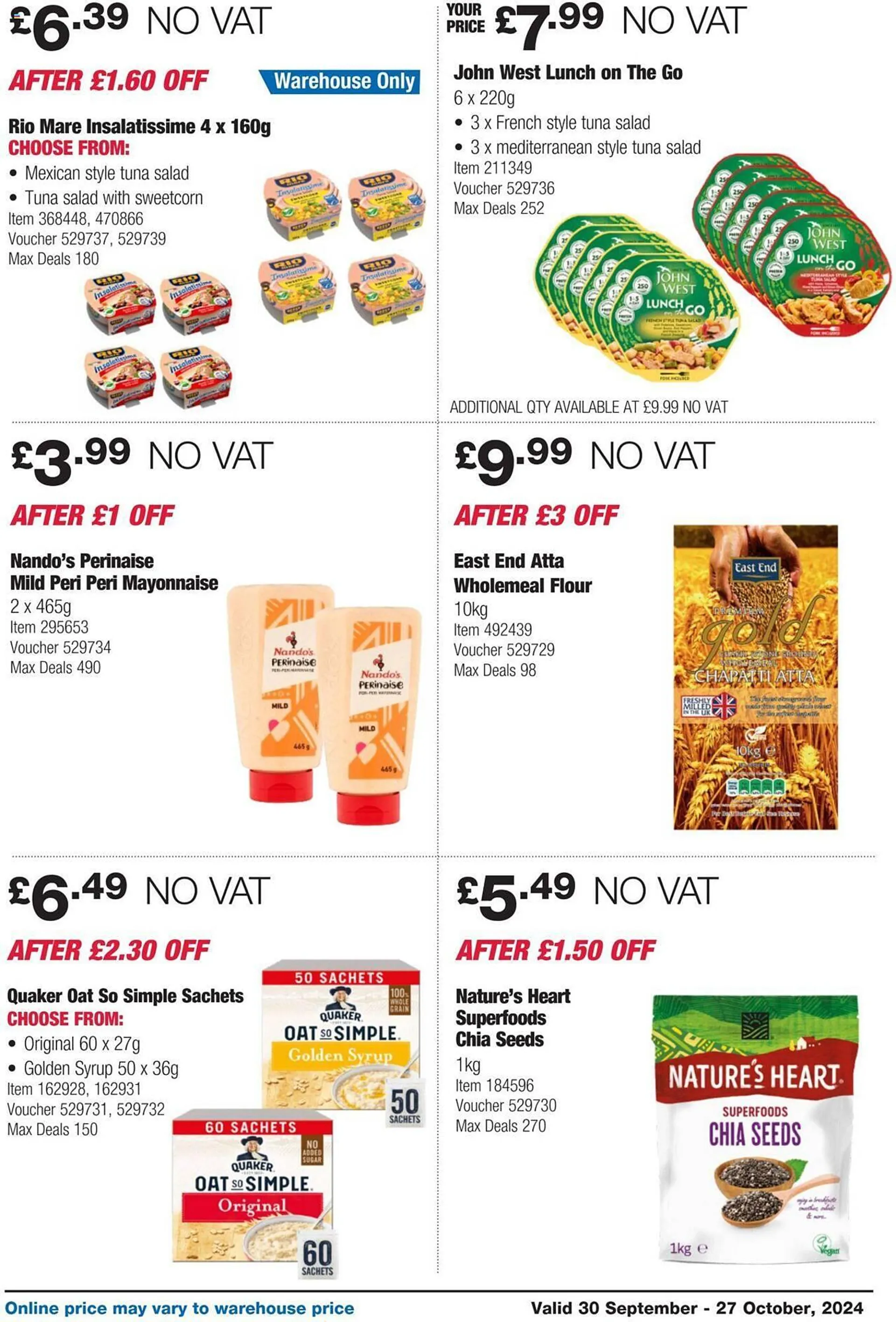 Costco leaflet from 30 September to 27 October 2024 - Catalogue Page 11