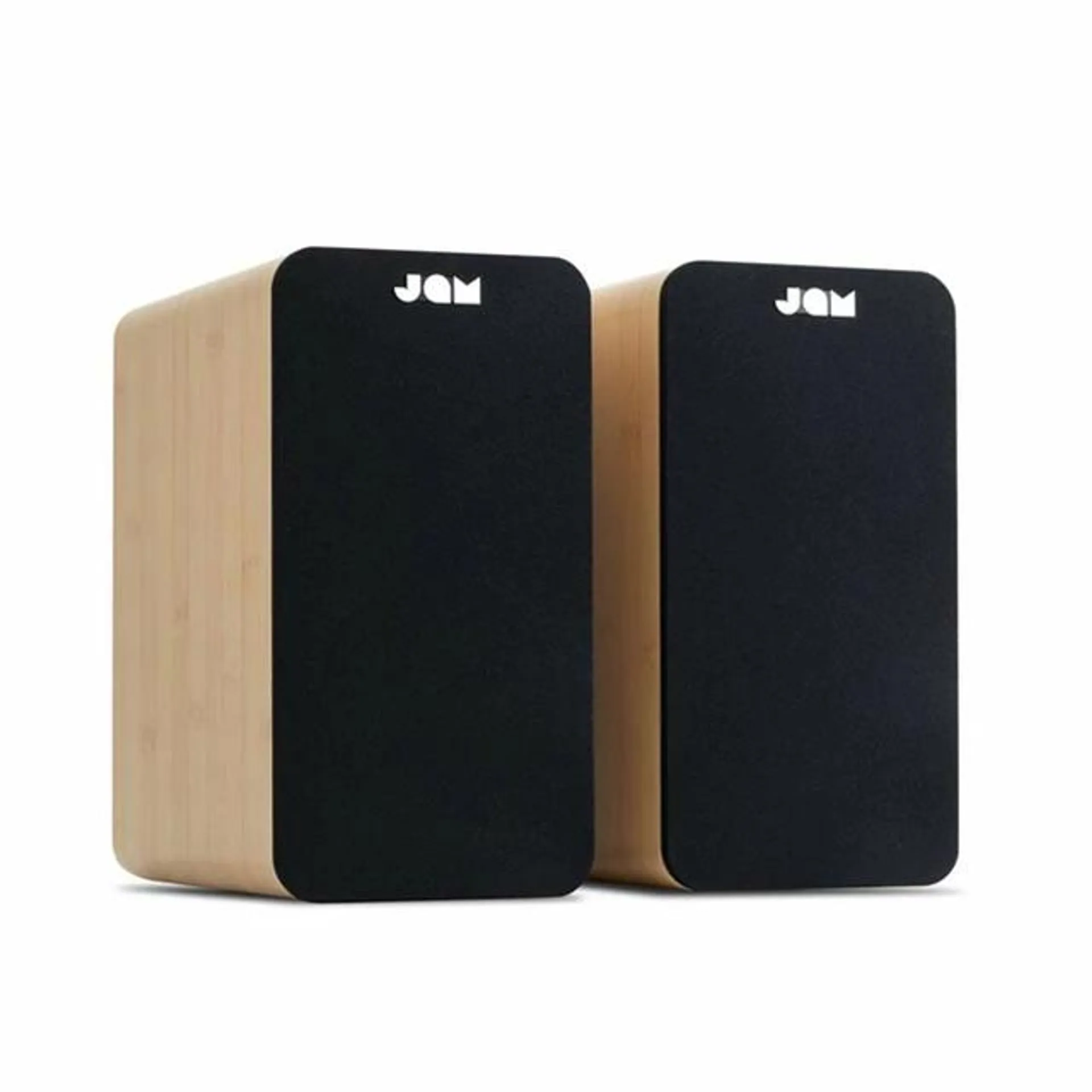 Jam Wood Bluetooth Bookshelf Speakers