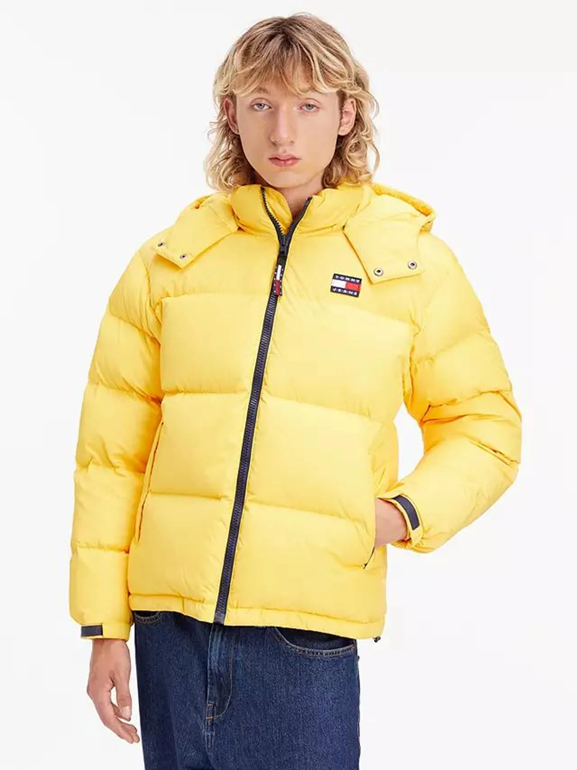 Tommy Jeans Alaska Puffer Jacket, Warm Yellow