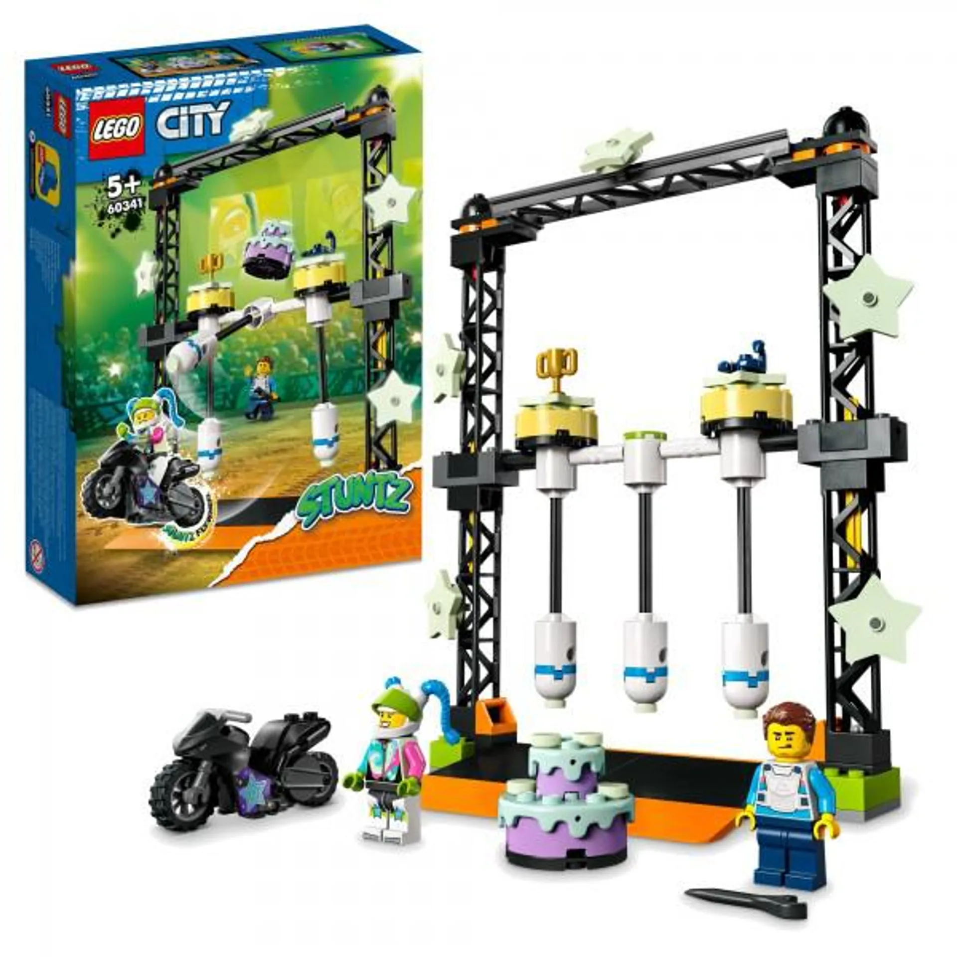 LEGO 60341 City Stuntz The Knockdown Challenge Set