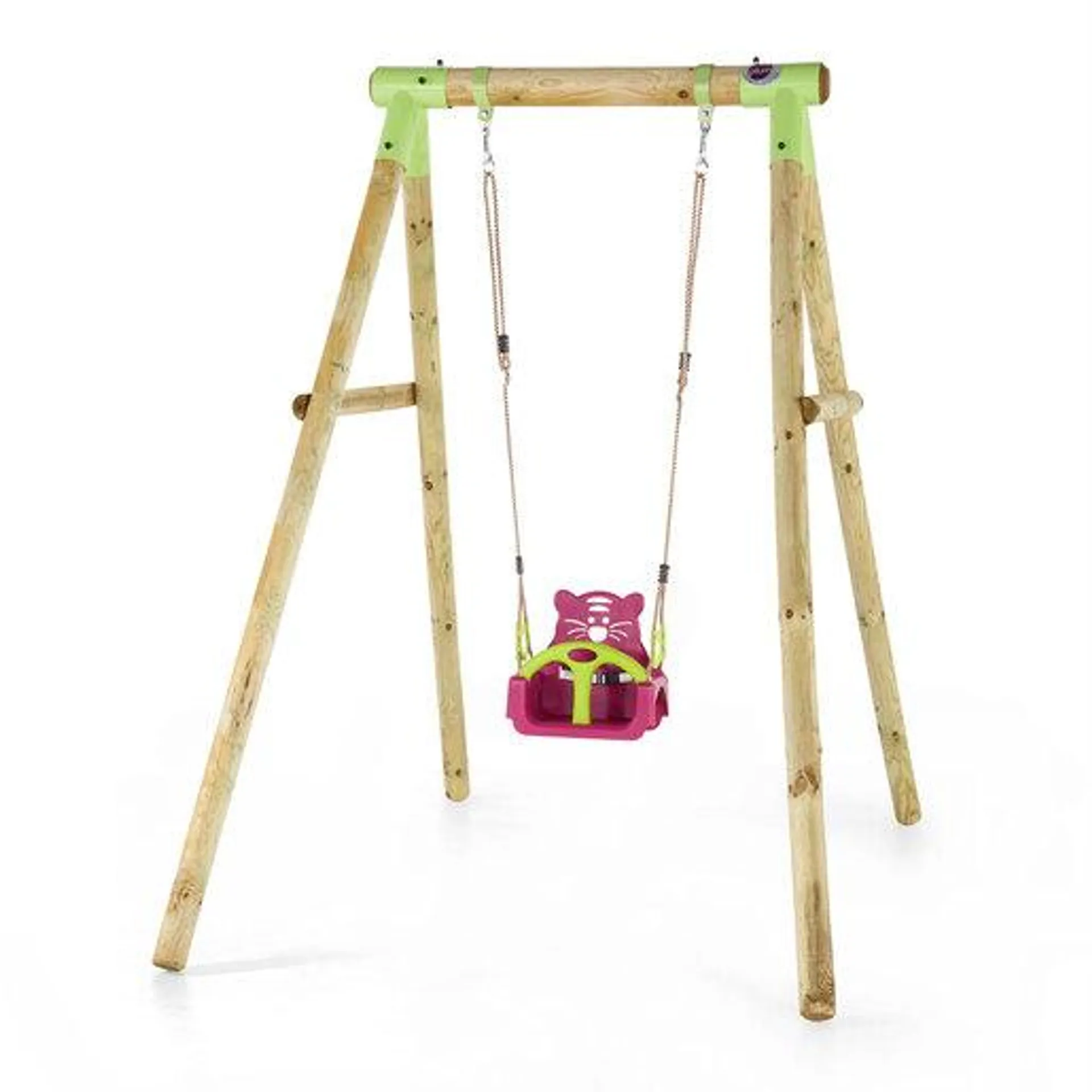 Plum Quoll Wooden Swing Set