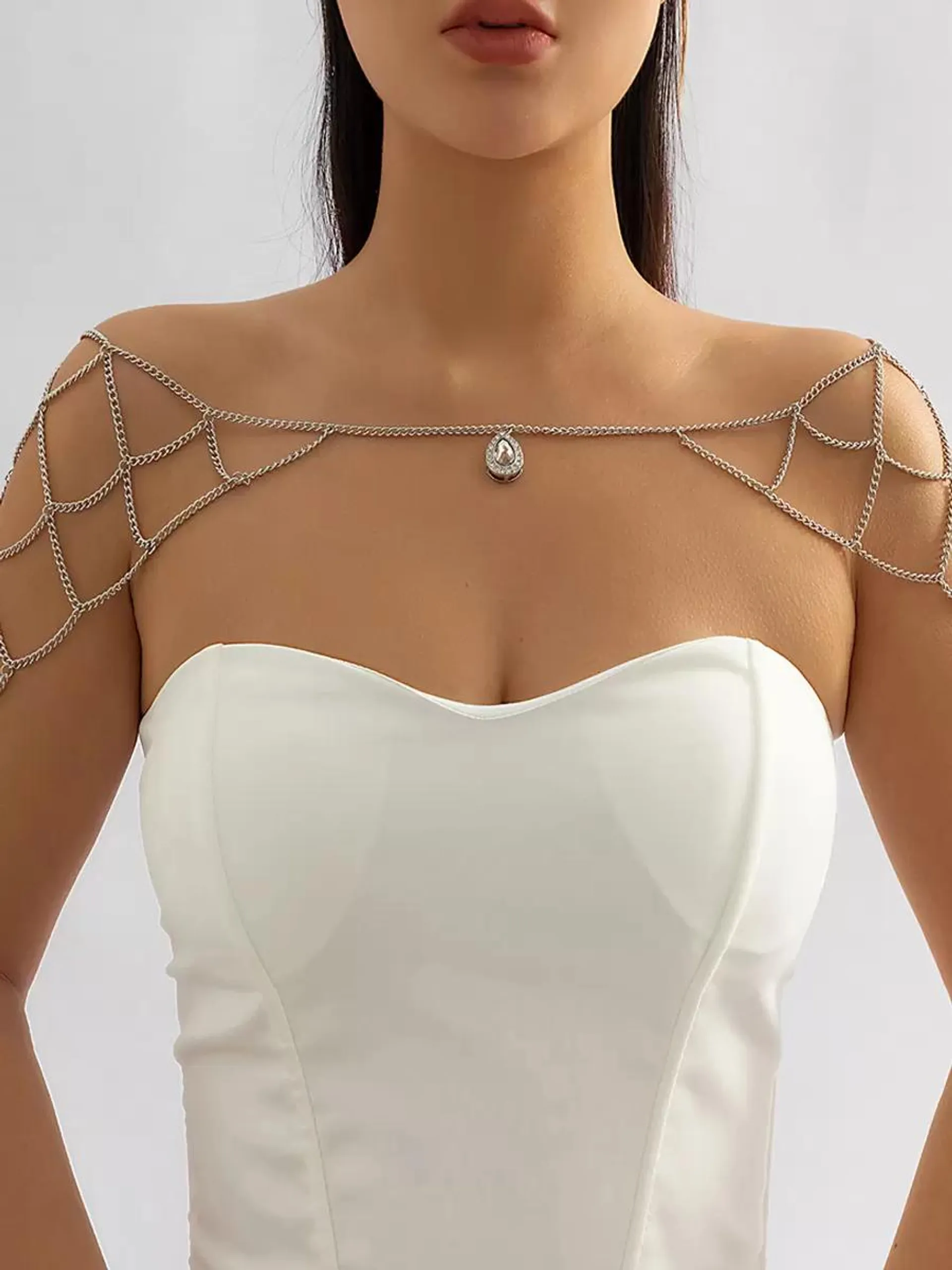 Shoulder Chain Holiday Metal Geometric Women's Jewelry