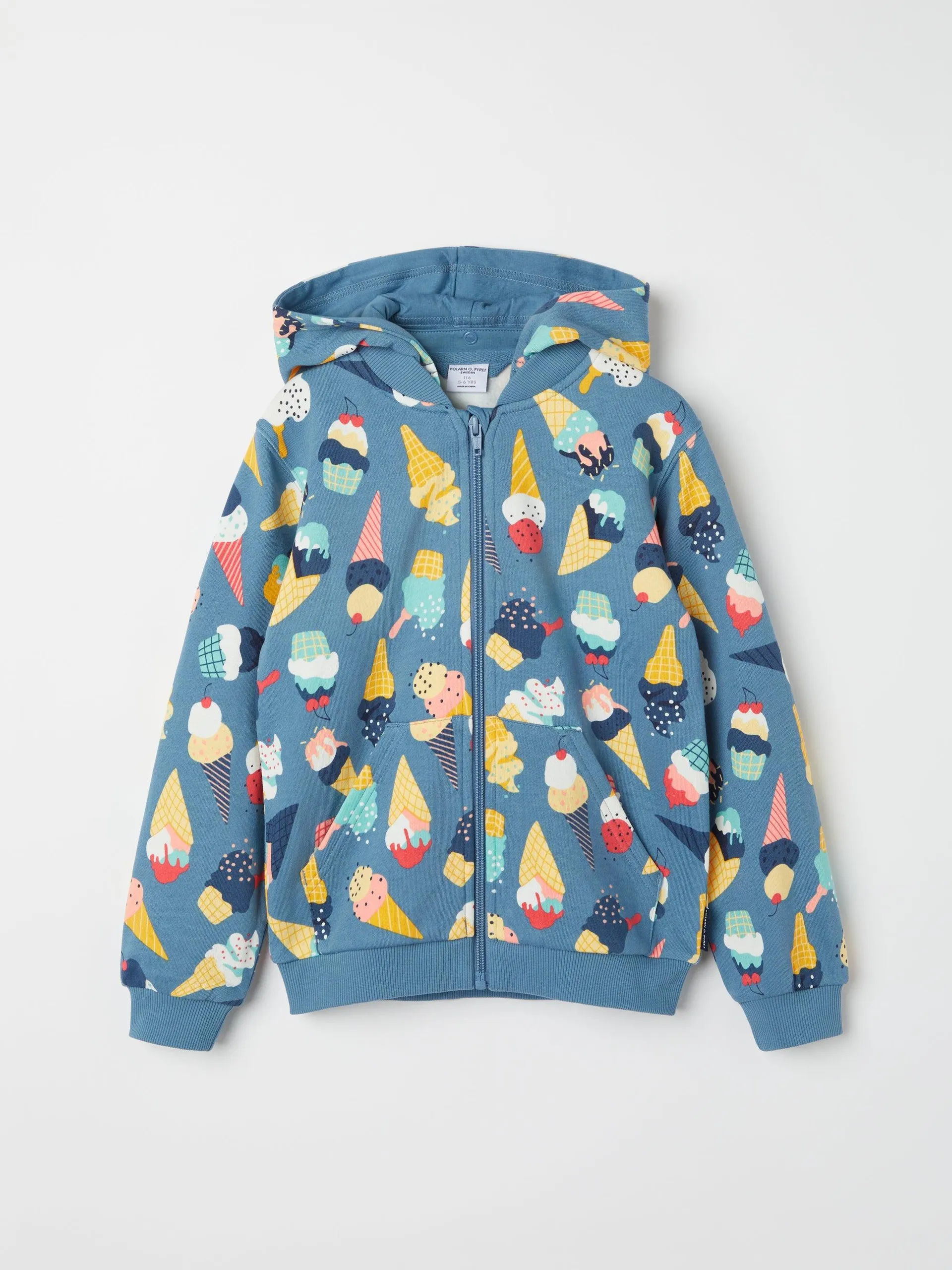 Ice cream Print Kids Hoodie