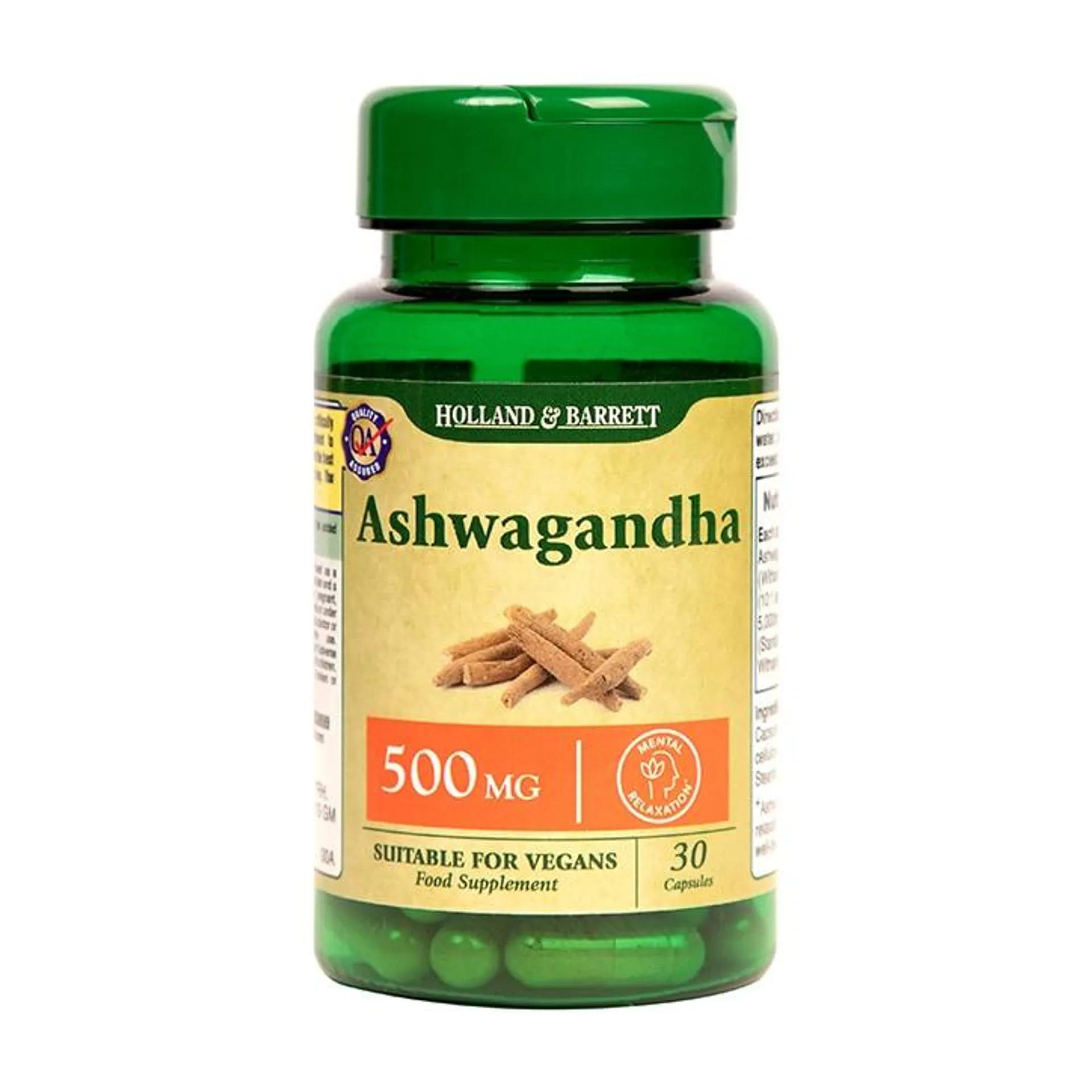 Ashwagandha 500mg Capsules