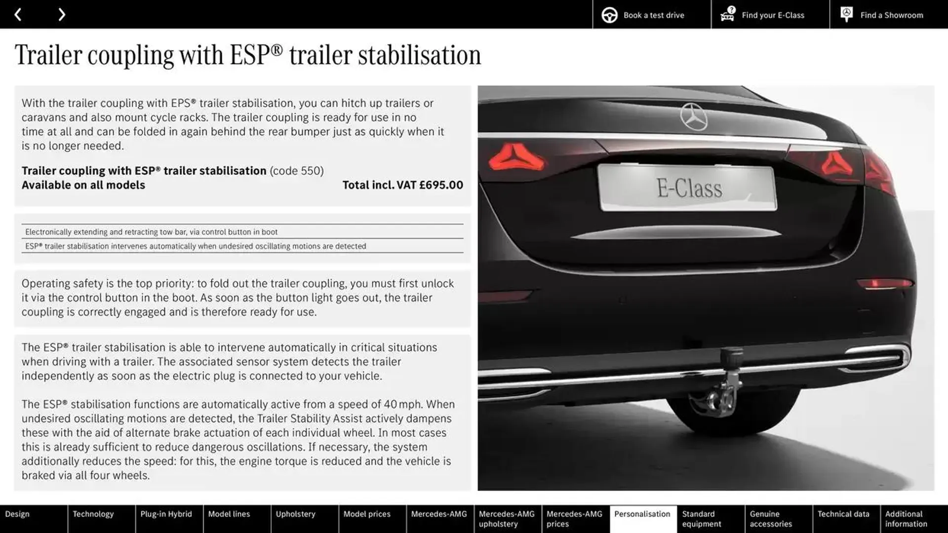 Mercedes Benz New E-Class Saloon from 11 October to 11 October 2025 - Catalogue Page 63