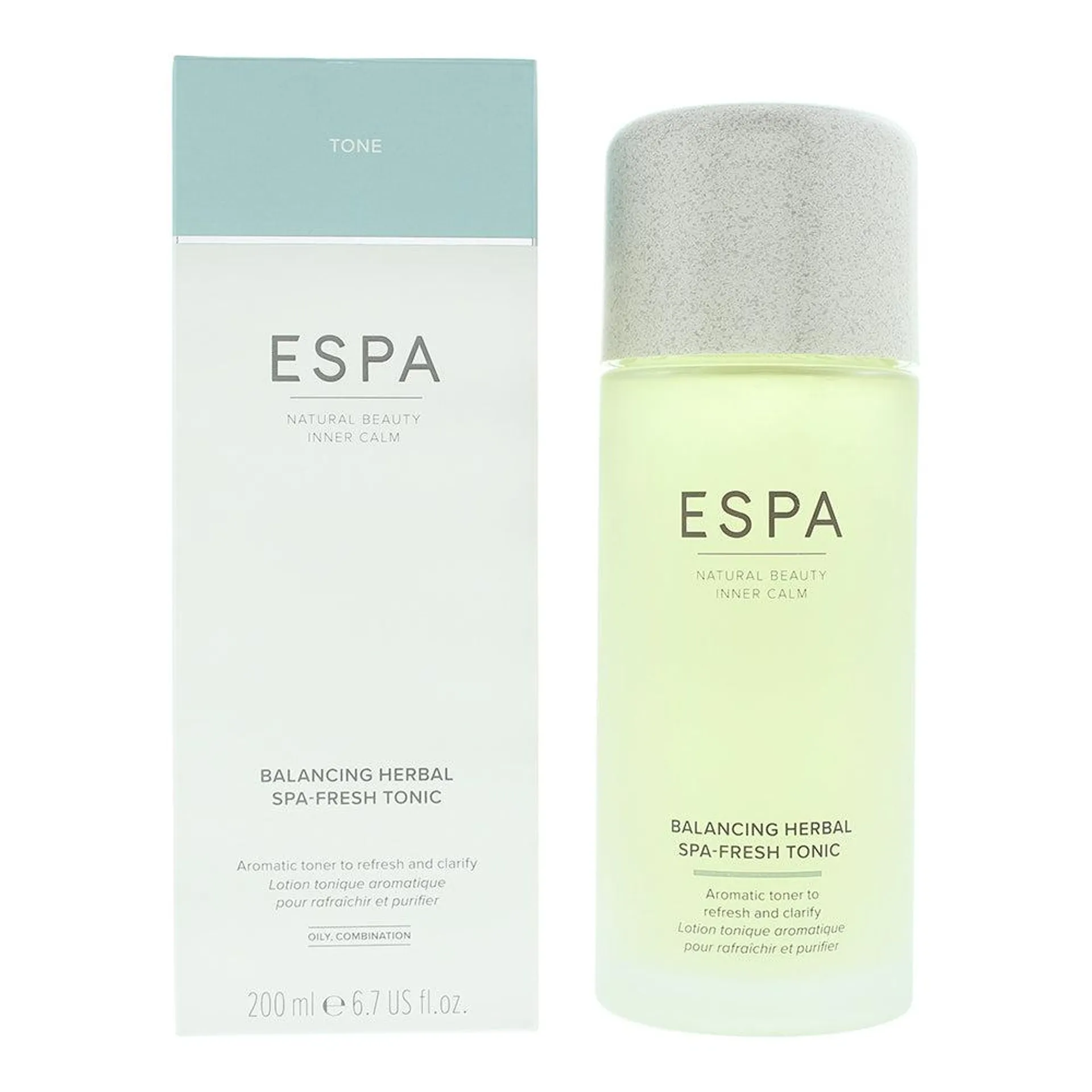 Espa Balancing Herbal Spa-Fresh Tonic 200ml Oily, Combination Skin