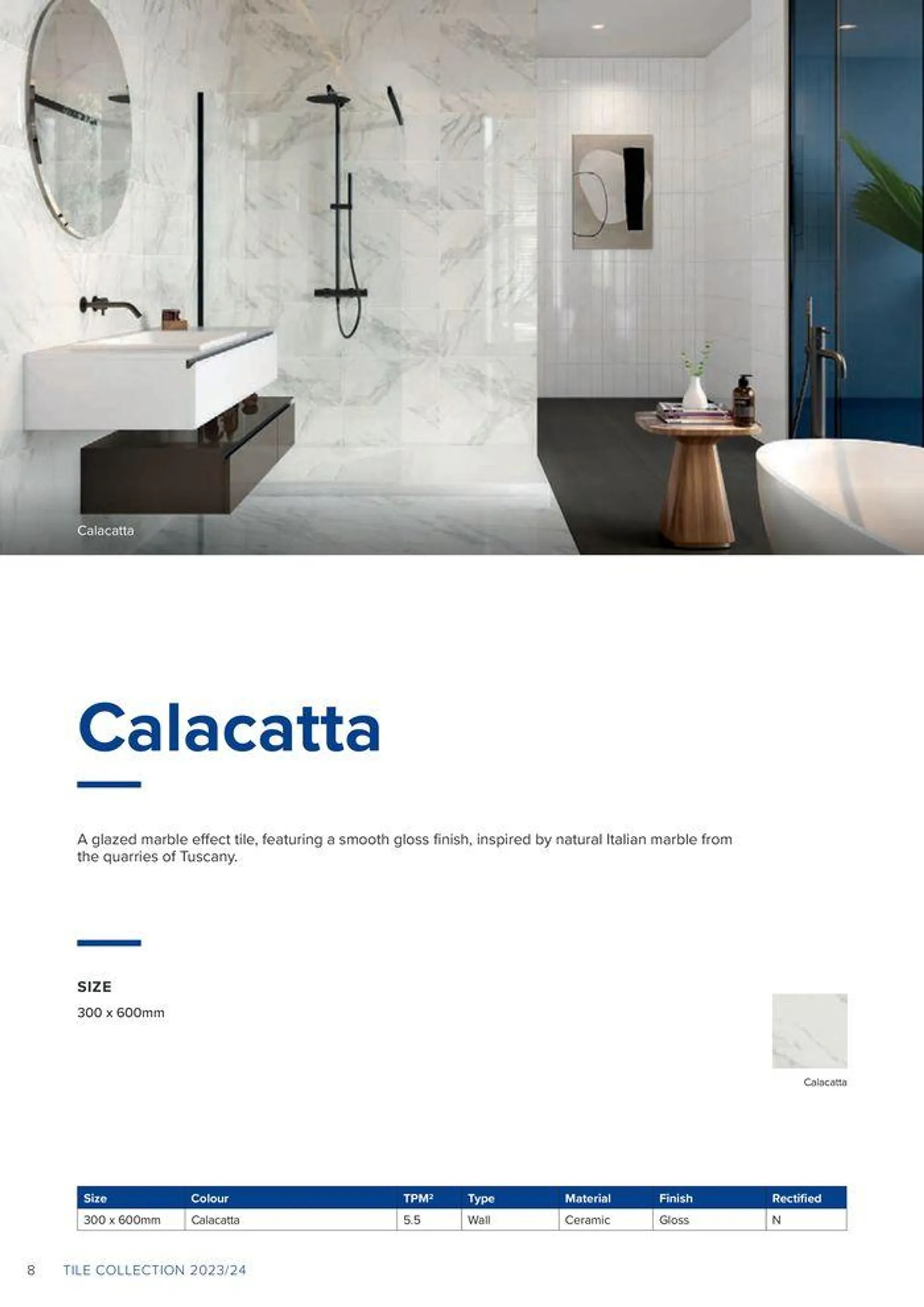 Tile Collection 2023/34 from 24 October to 31 December 2024 - Catalogue Page 8