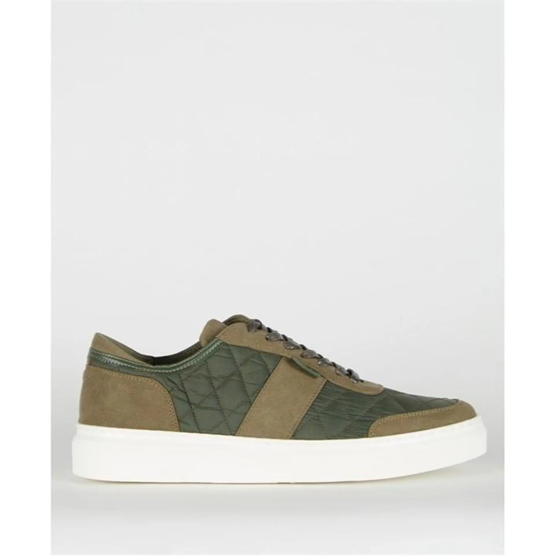 Liddesdale Diamond-Quilted Trainers