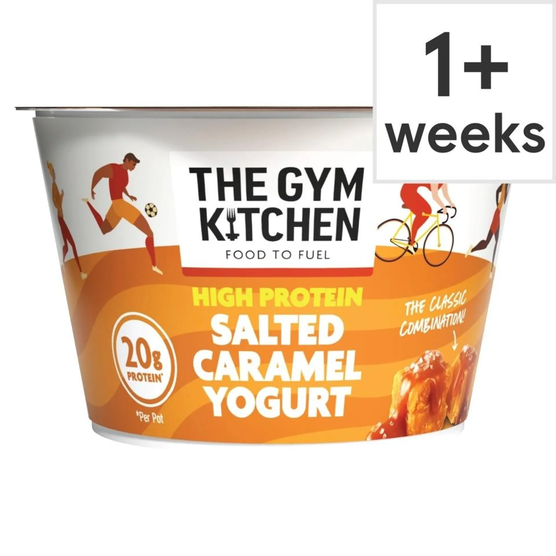 The Gym Kitchen Sea Salted Caramel Protein Yogurt 200g